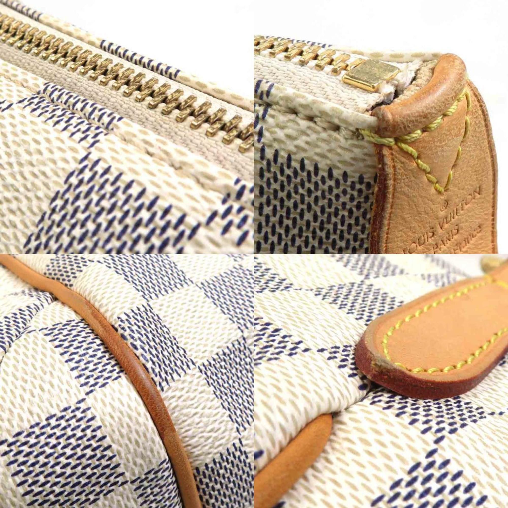 Louis Vuitton Louis Vuitton Damier Azur Totally PM Shoulder Bag in Canvas and Azure Gold, Women's, N51261 e61403a Size ONE SIZE - 4 Thumbnail