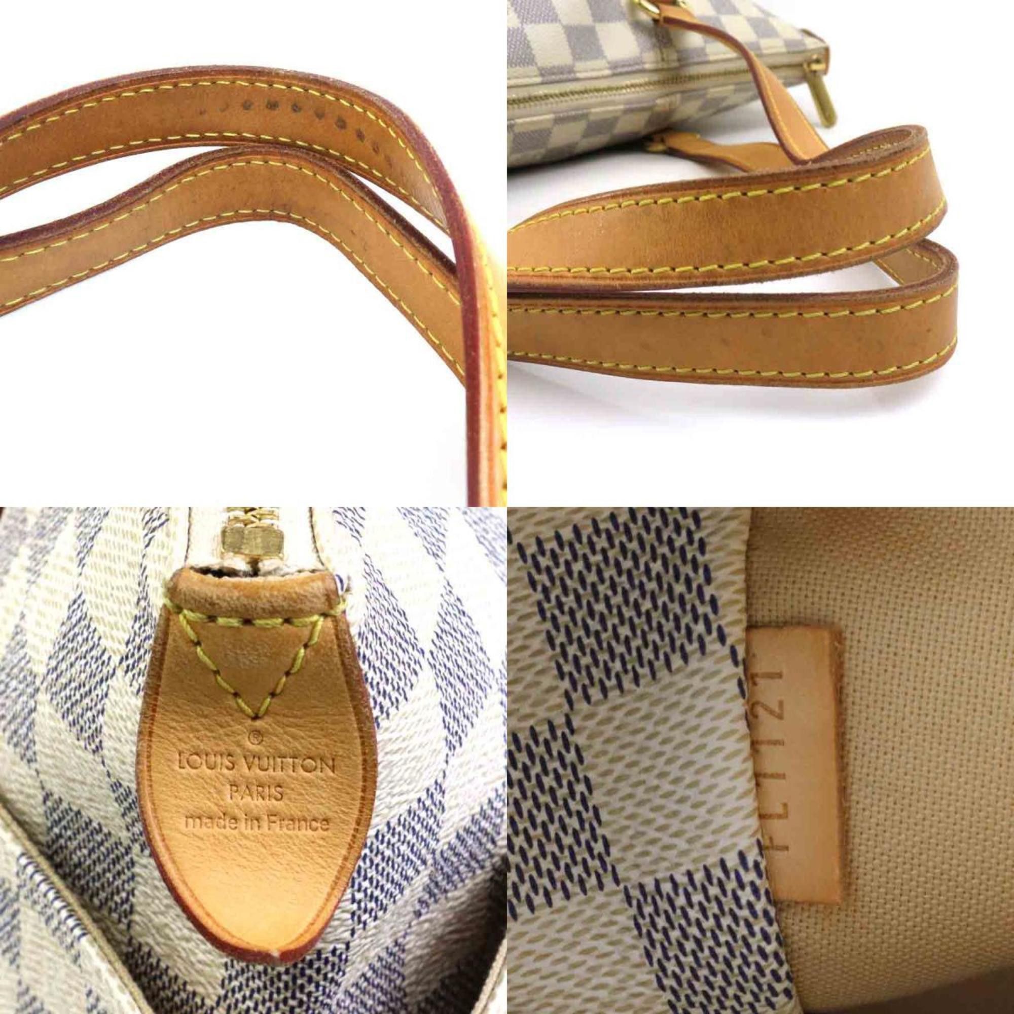 Louis Vuitton Louis Vuitton Damier Azur Totally PM Shoulder Bag in Canvas and Azure Gold, Women's, N51261 e61403a Size ONE SIZE - 5 Thumbnail