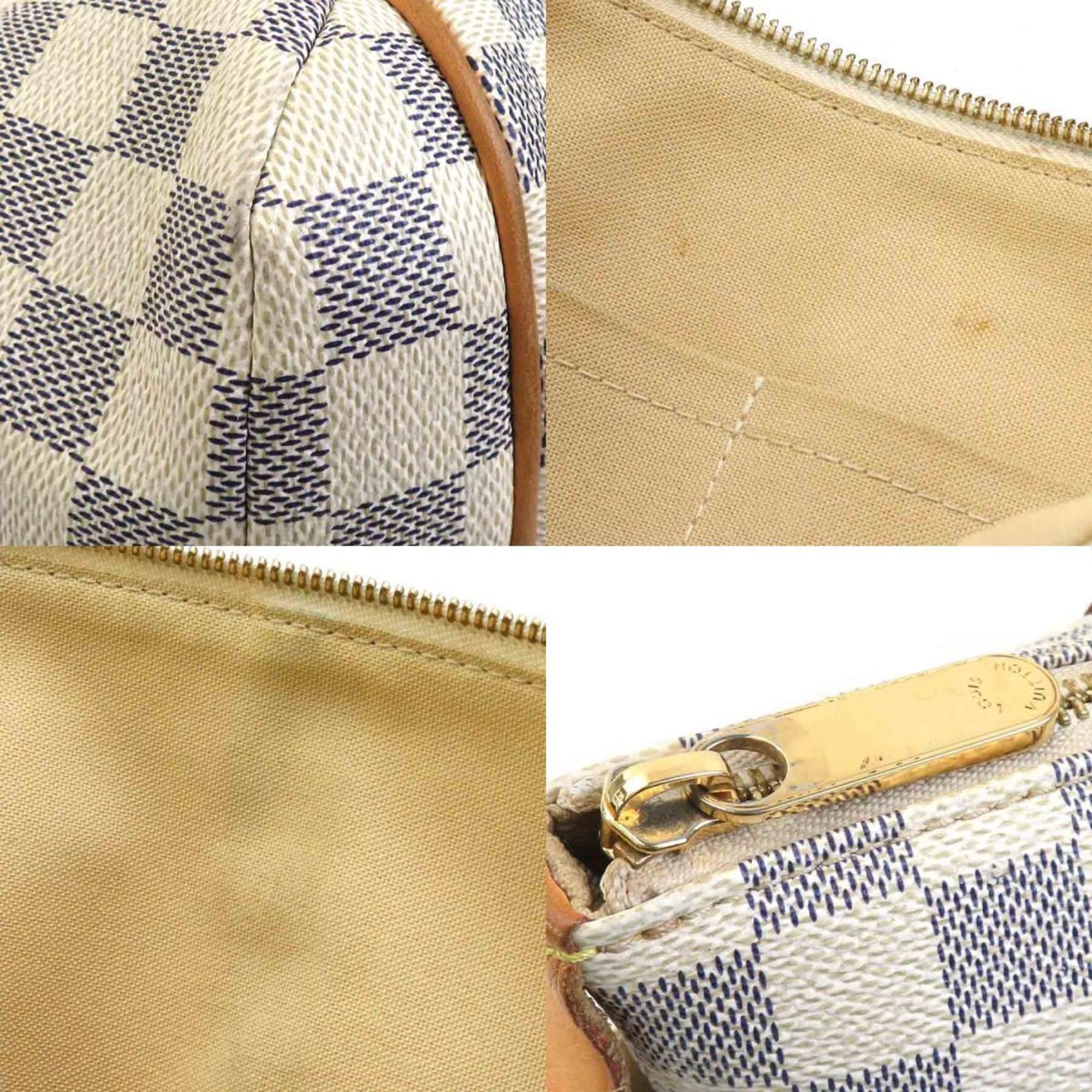 Louis Vuitton Louis Vuitton Damier Azur Totally PM Shoulder Bag in Canvas and Azure Gold, Women's, N51261 e61403a Size ONE SIZE - 3 Thumbnail