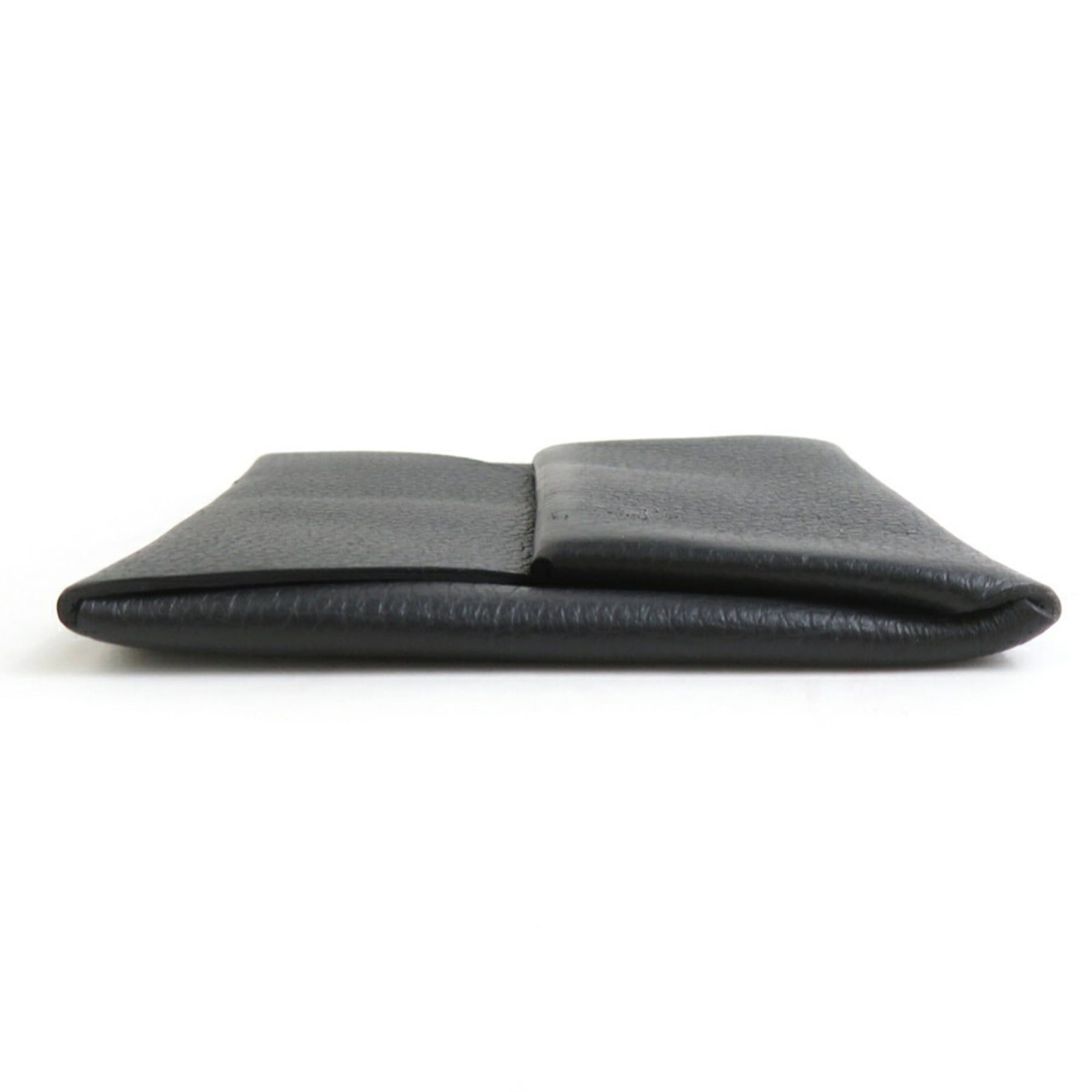 Hermes Hermes Hermès Bastia Evercolor Black Wallet with Coin Purse, Unisex, h31908a Size ONE SIZE - 4 Thumbnail