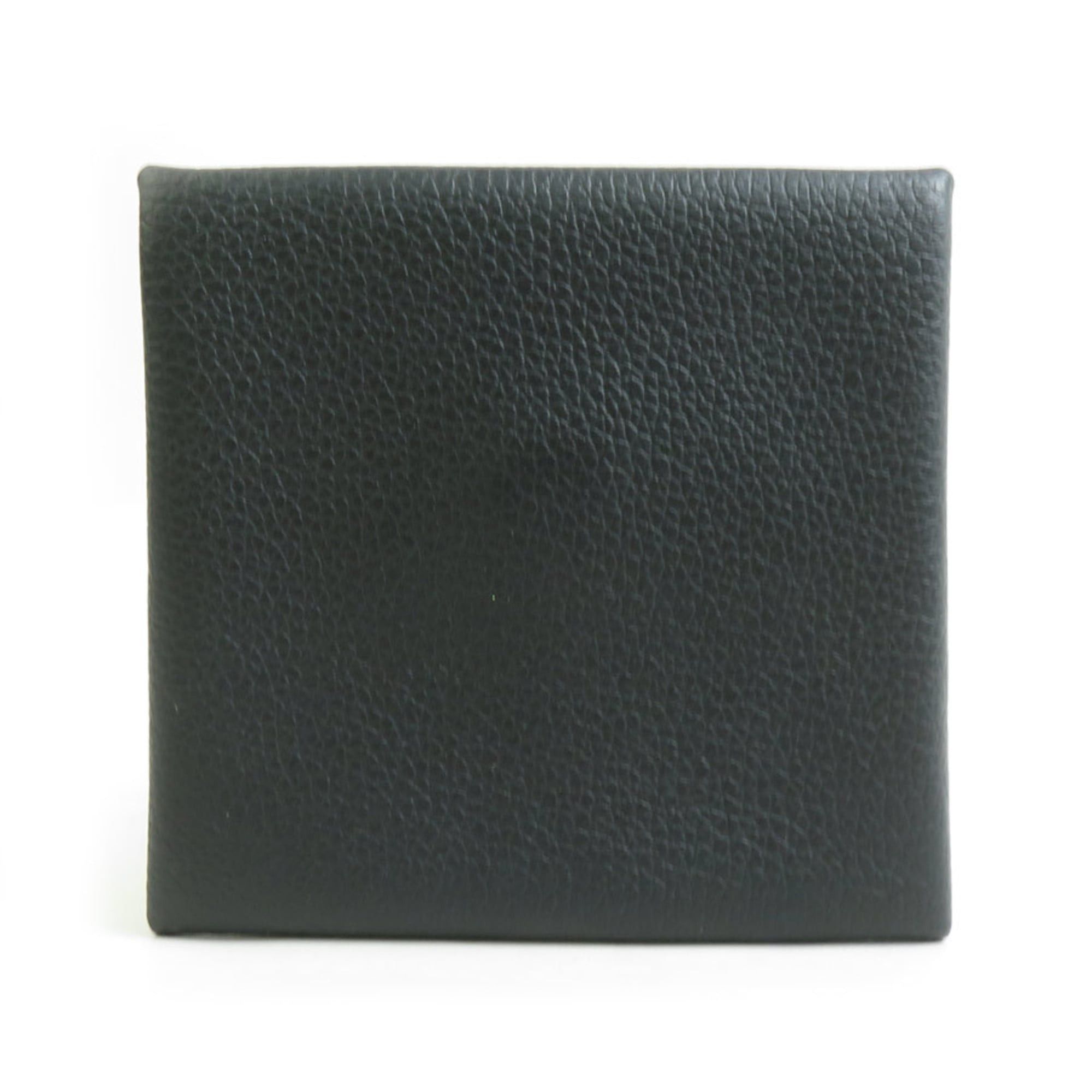 Hermes Hermes Hermès Bastia Evercolor Black Wallet with Coin Purse, Unisex, h31908a Size ONE SIZE - 2 Thumbnail