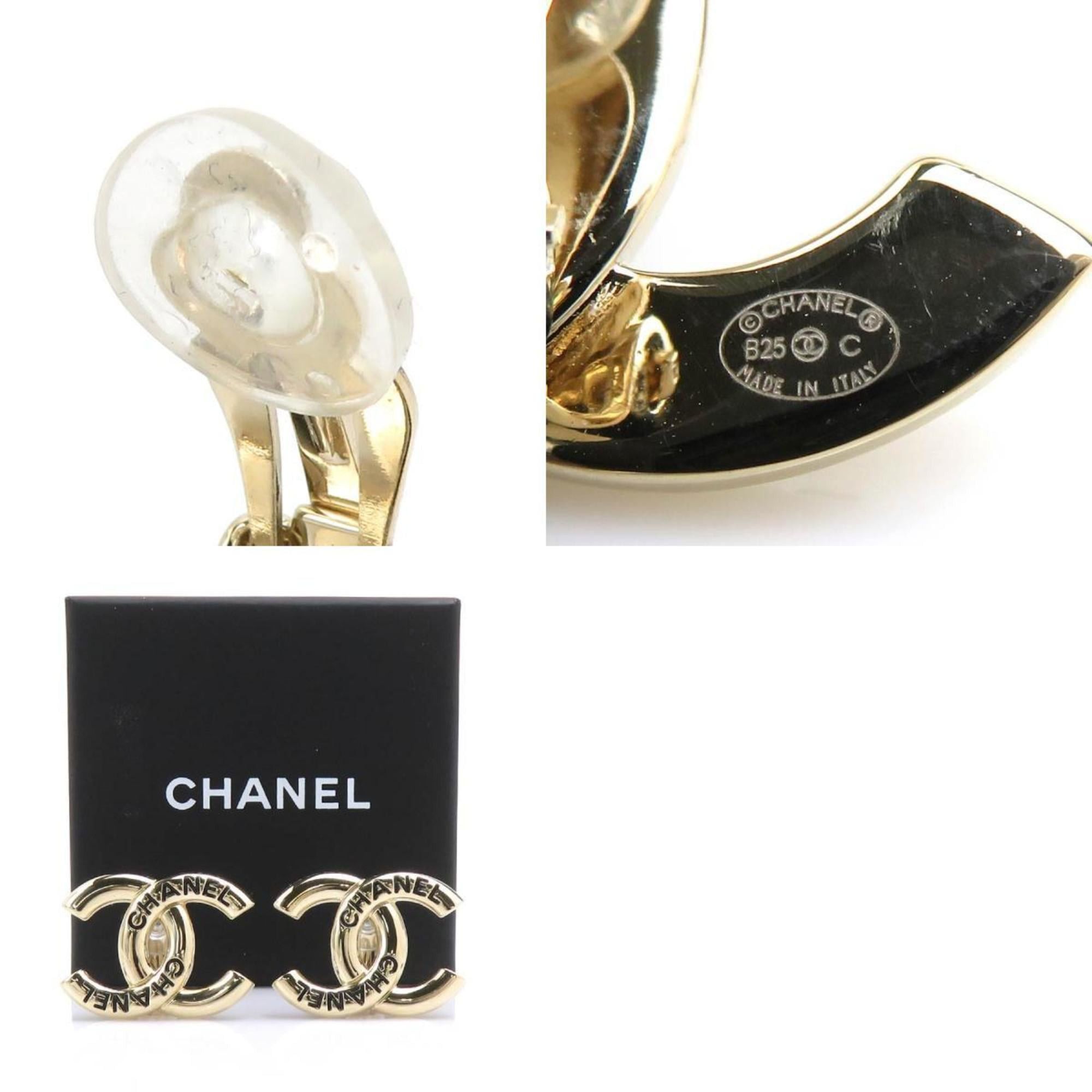 Chanel CHANEL Metal Gold Earrings for Women 56518i Size ONE SIZE - 5 Thumbnail