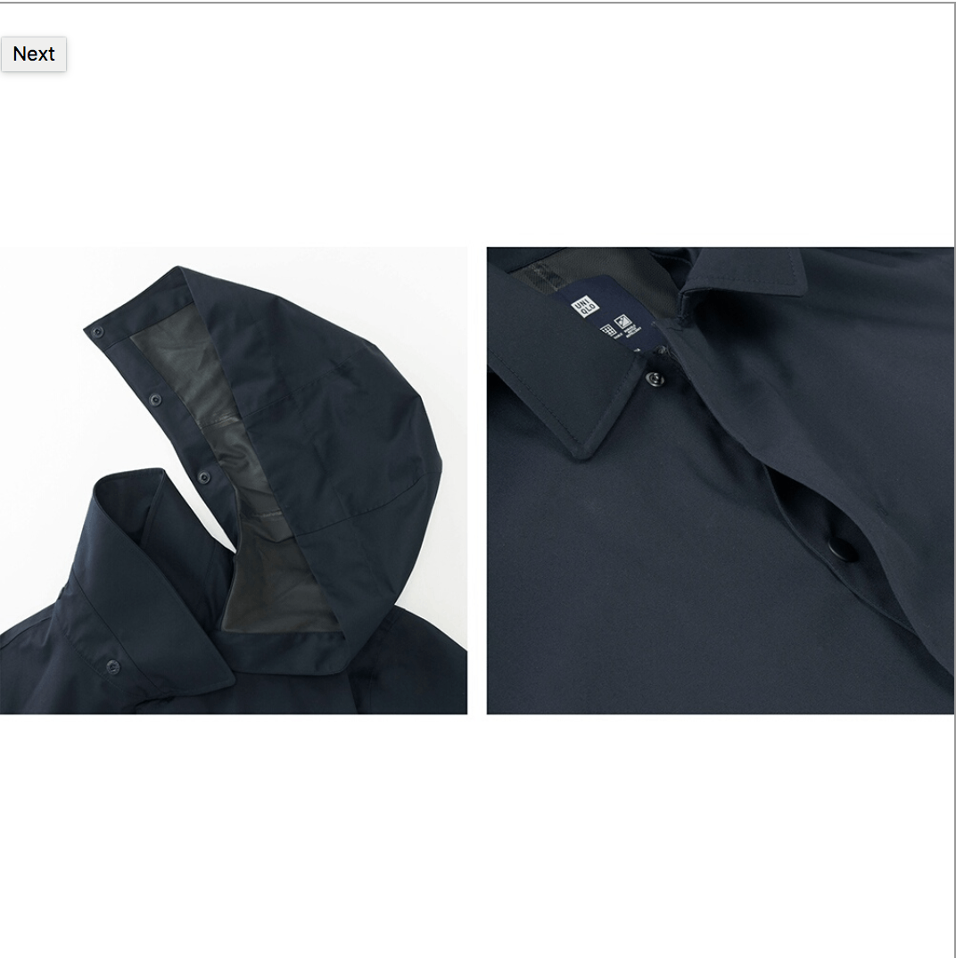 Uniqlo Uniqlo Blocktech Convertible Collar Coat Grailed