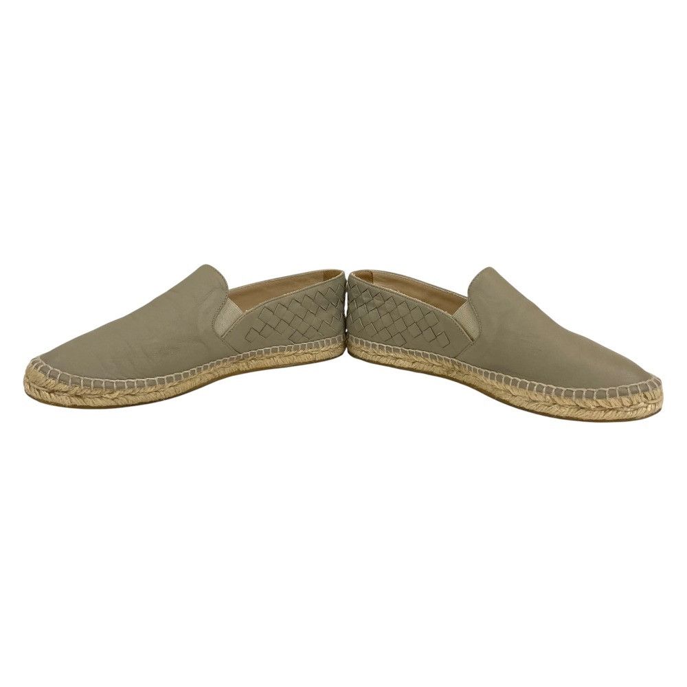 Bottega Veneta Bottega Veneta Bottega Veneta Intrecciato Leather Espadrille Slip-on Leather Shoes DUTY FREE for USA Size ONE SIZE - 4 Thumbnail