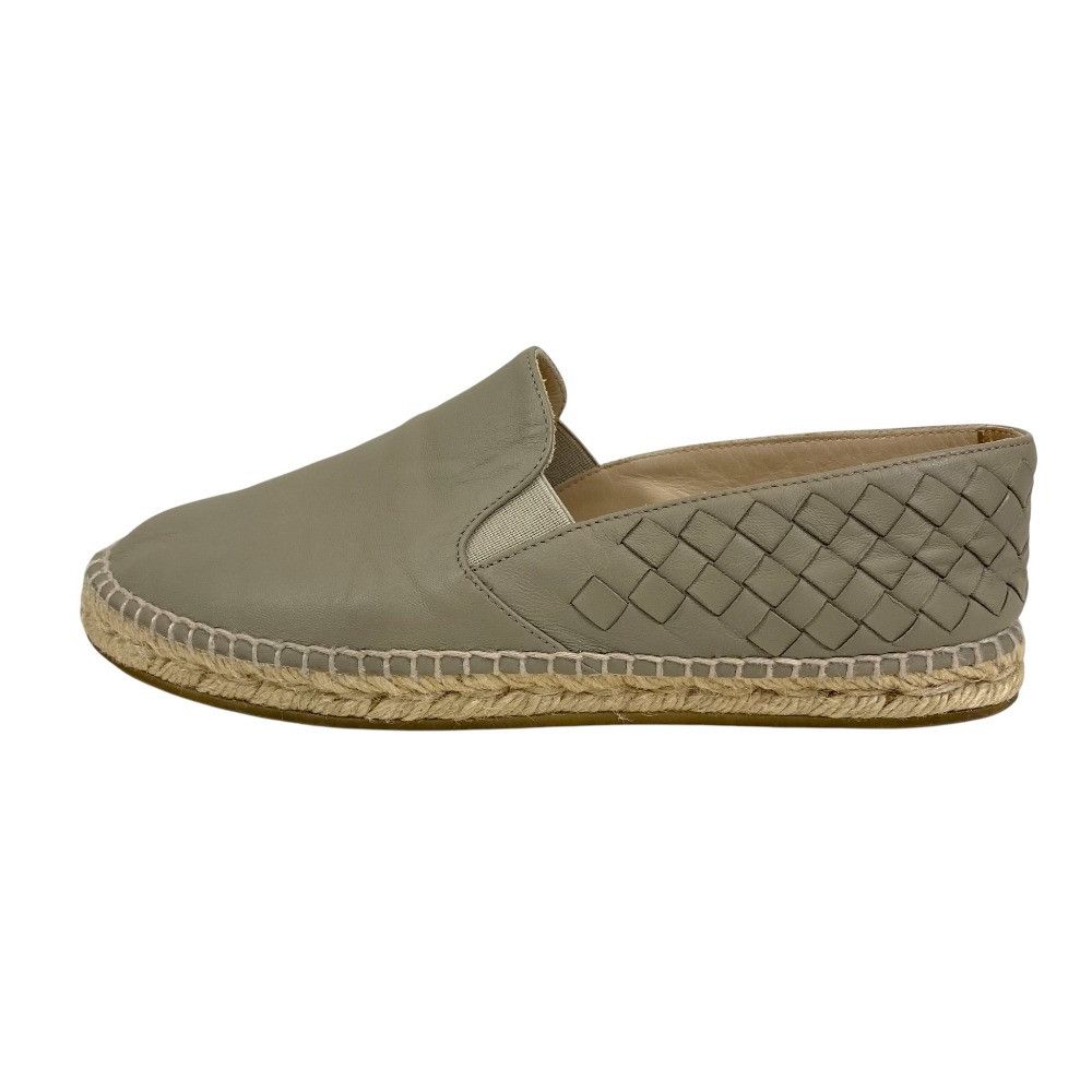 Bottega Veneta Bottega Veneta Bottega Veneta Intrecciato Leather Espadrille Slip-on Leather Shoes DUTY FREE for USA Size ONE SIZE - 2 Thumbnail