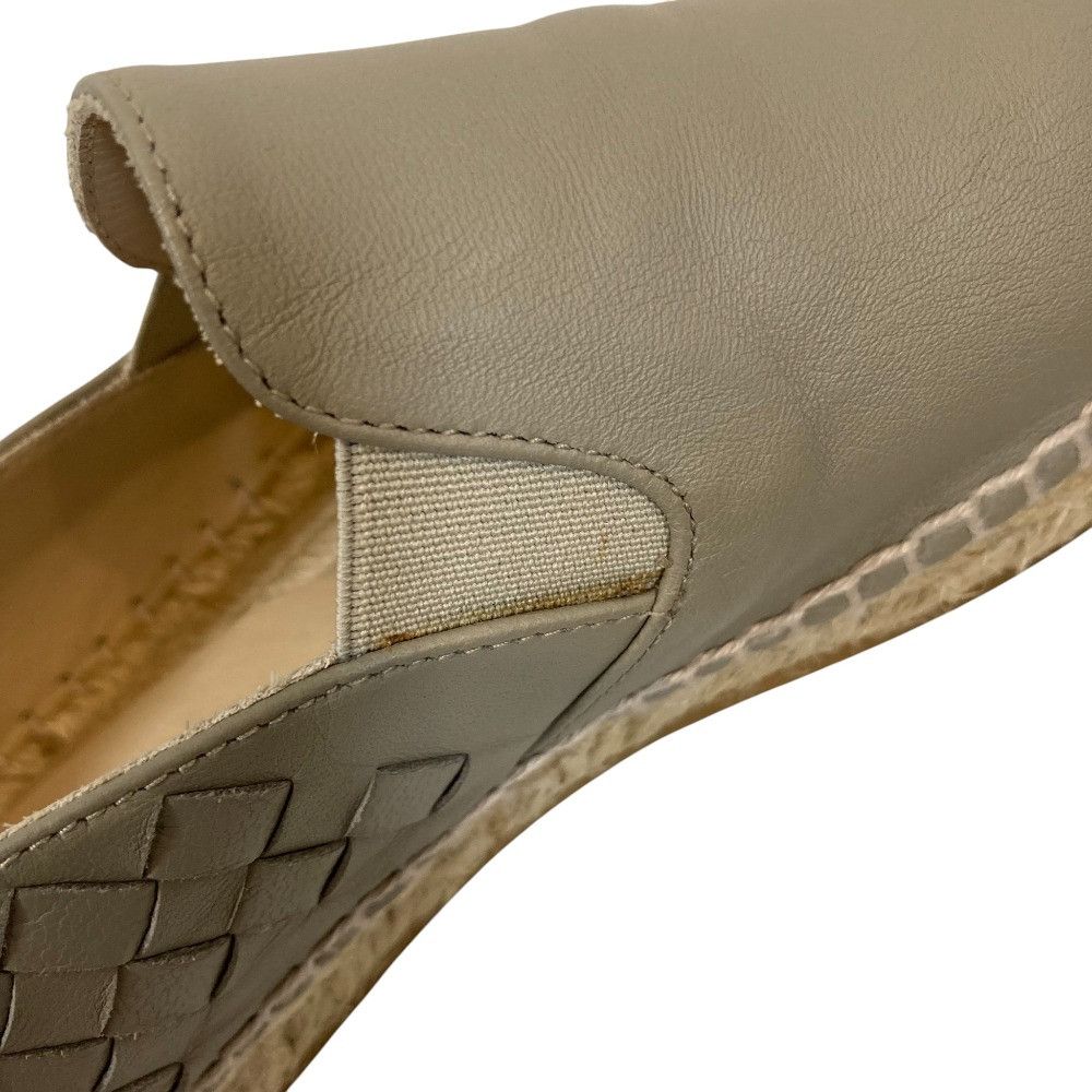 Bottega Veneta Bottega Veneta Bottega Veneta Intrecciato Leather Espadrille Slip-on Leather Shoes DUTY FREE for USA Size ONE SIZE - 13 Thumbnail