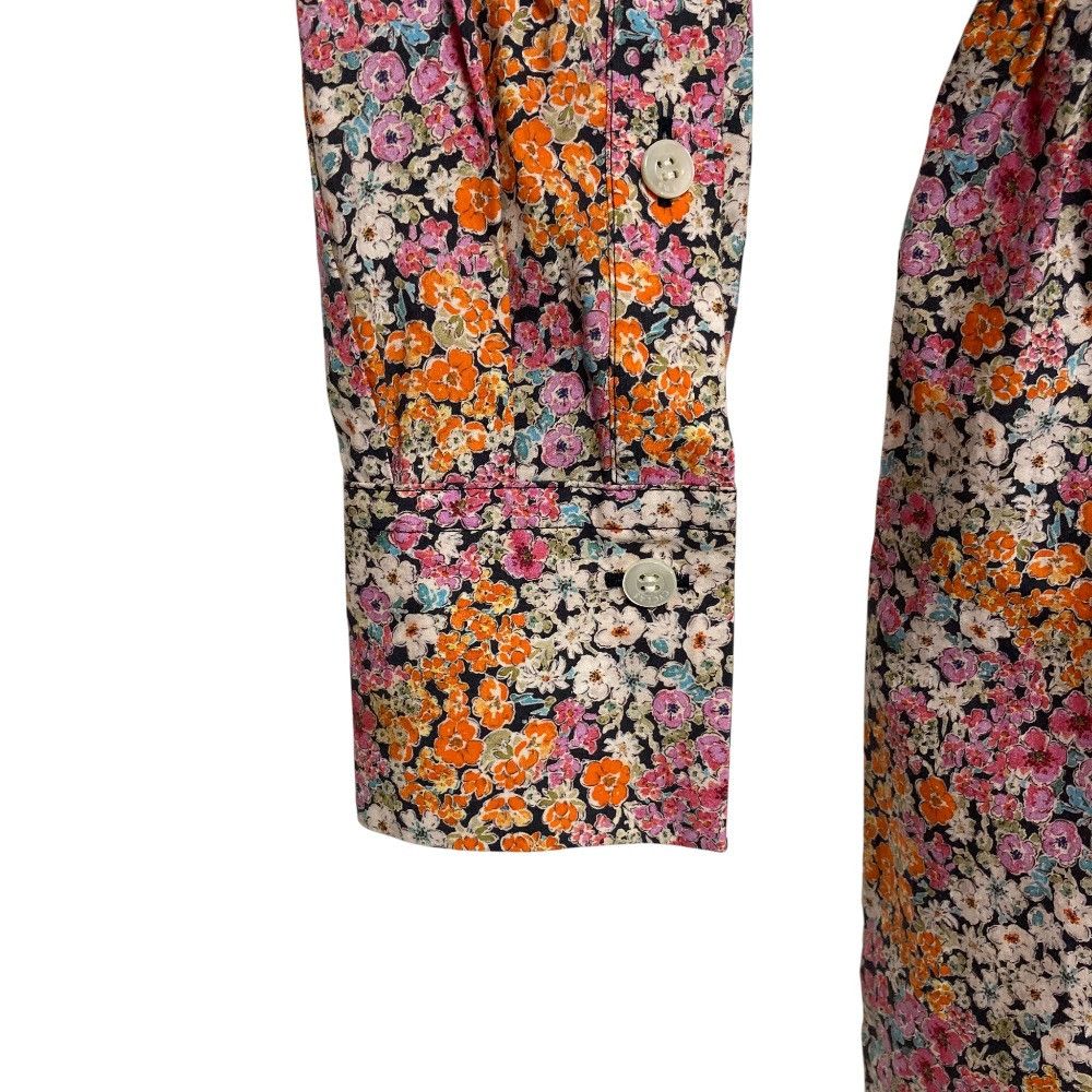 Other Other CYCLAS Flower Print Long Shirt Dress Textile Dresses 1-07-01-0009 DUTY FREE for USA Size ONE SIZE - 6 Thumbnail