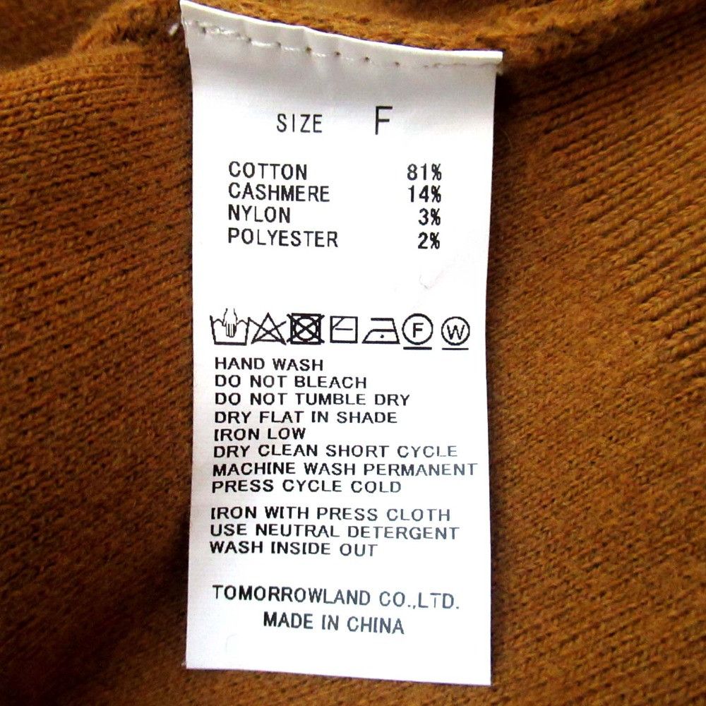Other Other CABaN Cotton Cashmere Knit Sweater Textile Tops DUTY FREE for USA Size ONE SIZE - 4 Thumbnail