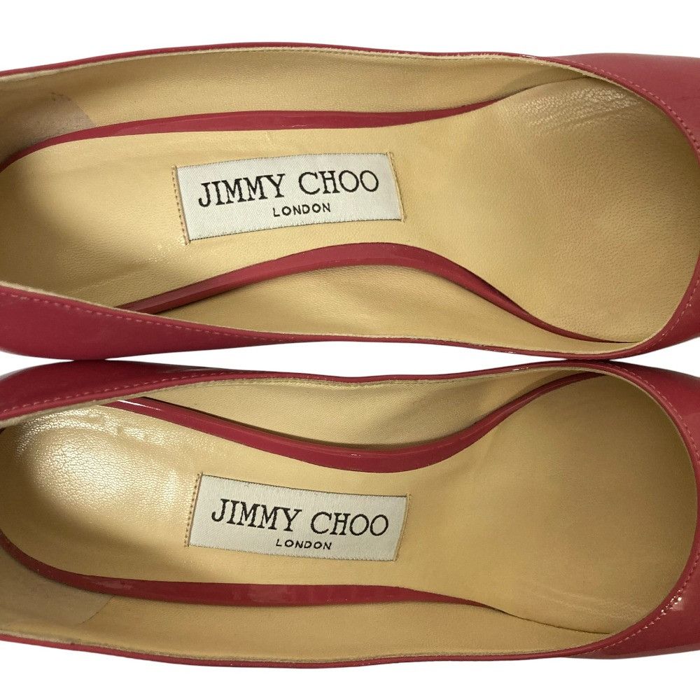 Jimmy Choo Jimmy Choo Jimmy Choo Patent Leather Pointed Toe Pumps Leather Shoes DUTY FREE for USA Size ONE SIZE - 8 Thumbnail