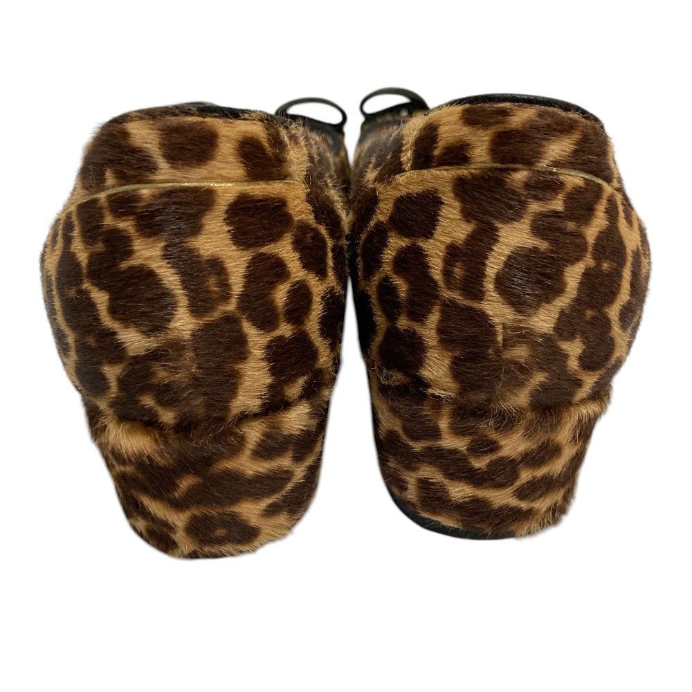 Salvatore Ferragamo Salvatore Ferragamo Salvatore Ferragamo Vara Leopard Haircalf Pumps Fur Shoes DUTY FREE for USA Size ONE SIZE - 4 Thumbnail