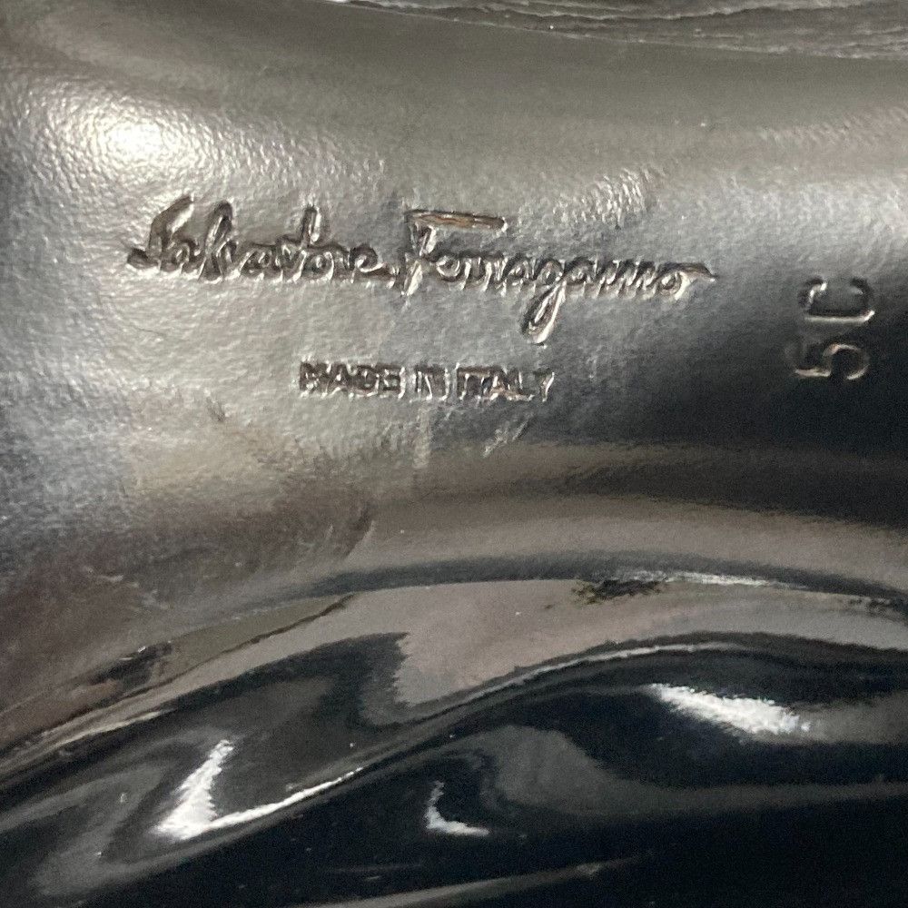 Salvatore Ferragamo Salvatore Ferragamo Salvatore Ferragamo Vara Leather Pumps Leather Shoes DUTY FREE for USA Size ONE SIZE - 7 Thumbnail