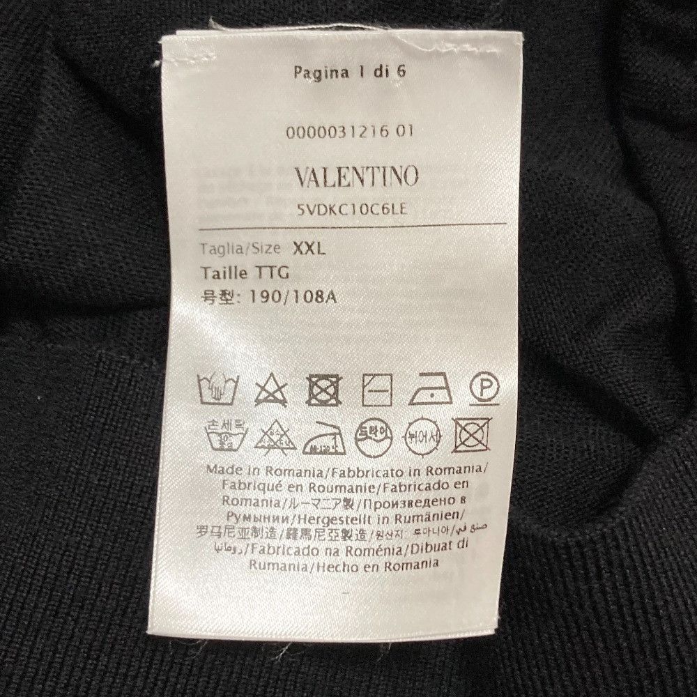 Valentino Valentino Valentino High Gauge Knit Sweater Textile Tops DUTY FREE for USA Size ONE SIZE - 5 Thumbnail