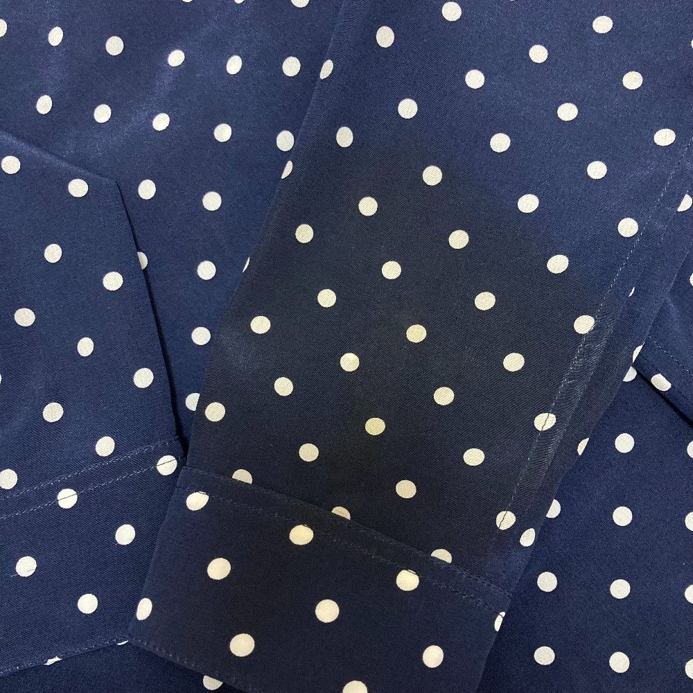 Miu Miu Miu Miu Miu Miu Polka Dot Crepe de Chine Setup Textile Tops DUTY FREE for USA Size ONE SIZE - 13 Thumbnail