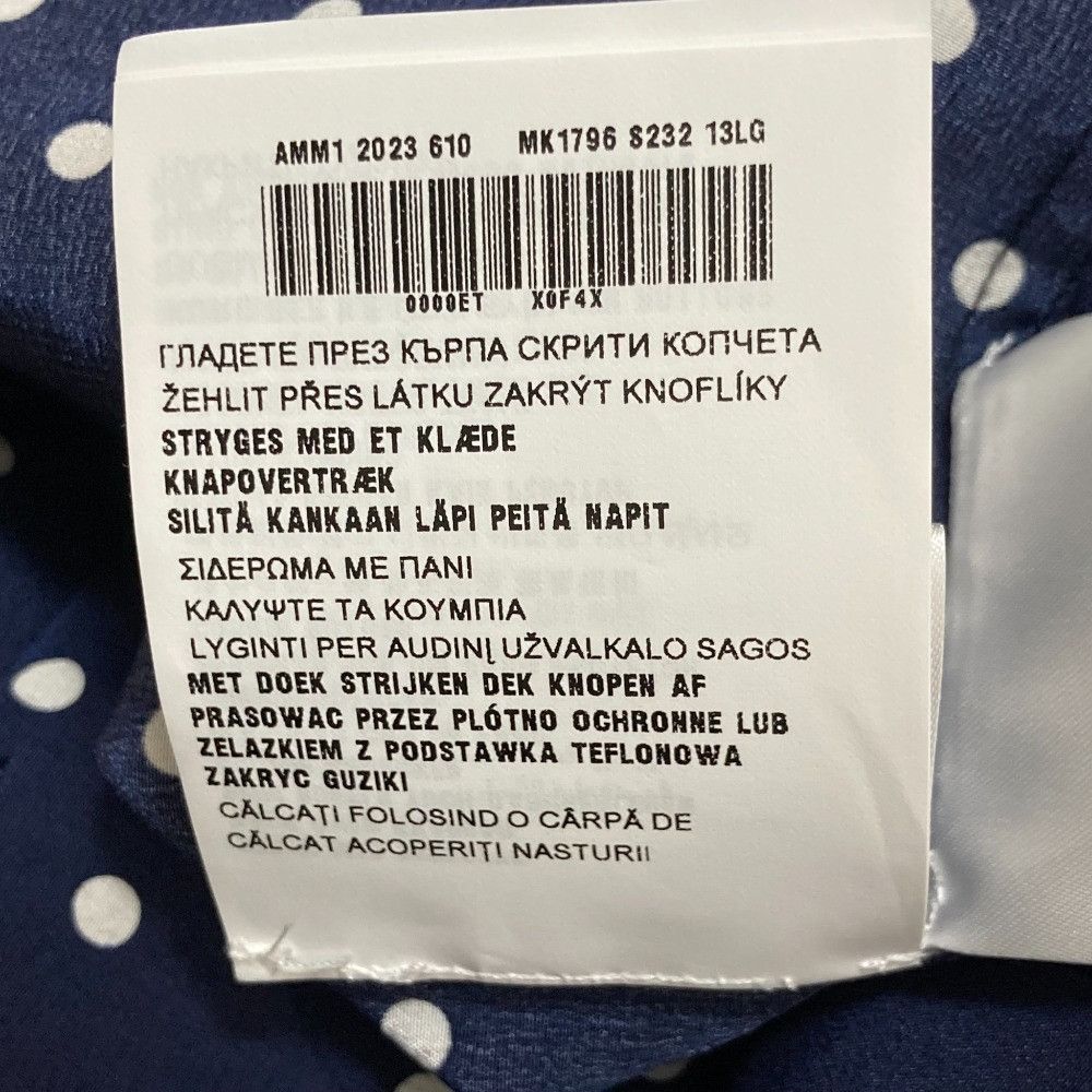 Miu Miu Miu Miu Miu Miu Polka Dot Crepe de Chine Setup Textile Tops DUTY FREE for USA Size ONE SIZE - 12 Thumbnail