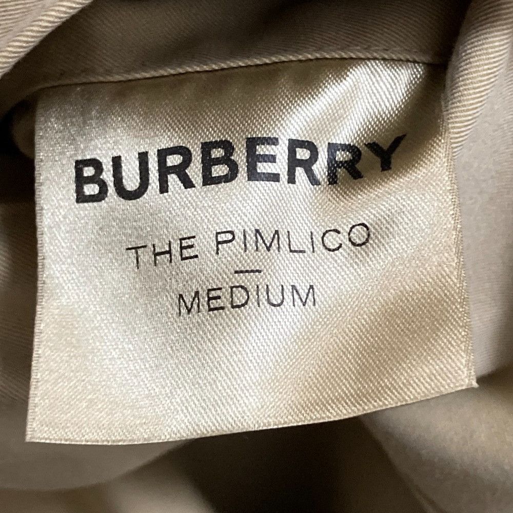Burberry Burberry Burberry THE PIMLICO Cotton Coat Textile Outerwear 8028040 DUTY FREE for USA Size ONE SIZE - 6 Thumbnail