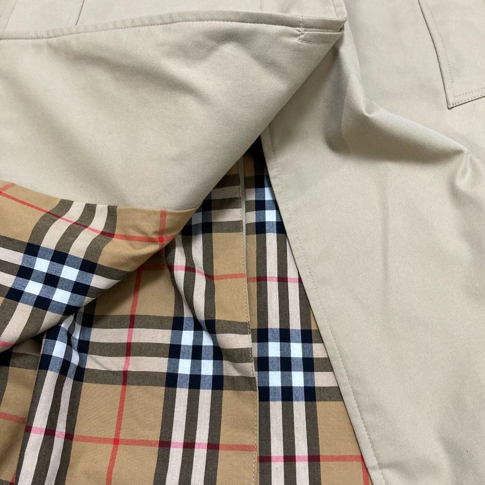 Burberry Burberry Burberry THE PIMLICO Cotton Coat Textile Outerwear 8028040 DUTY FREE for USA Size ONE SIZE - 4 Thumbnail