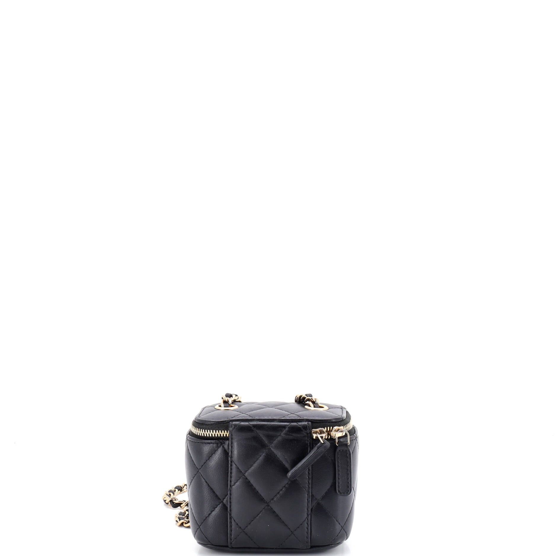 Chanel Camellia Bow Vanity Case with Chain Size ONE SIZE - 3 Thumbnail