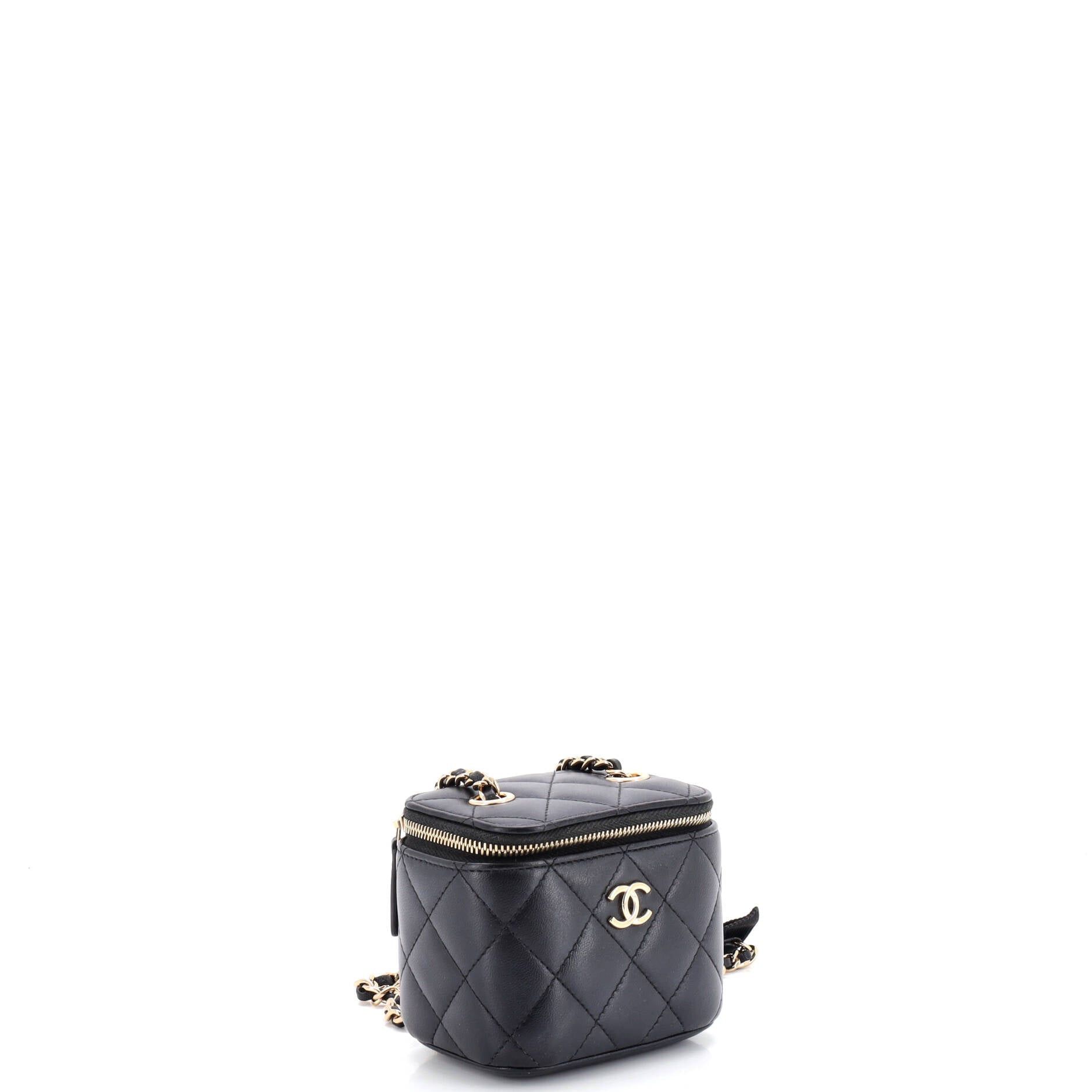 Chanel Camellia Bow Vanity Case with Chain Size ONE SIZE - 2 Thumbnail