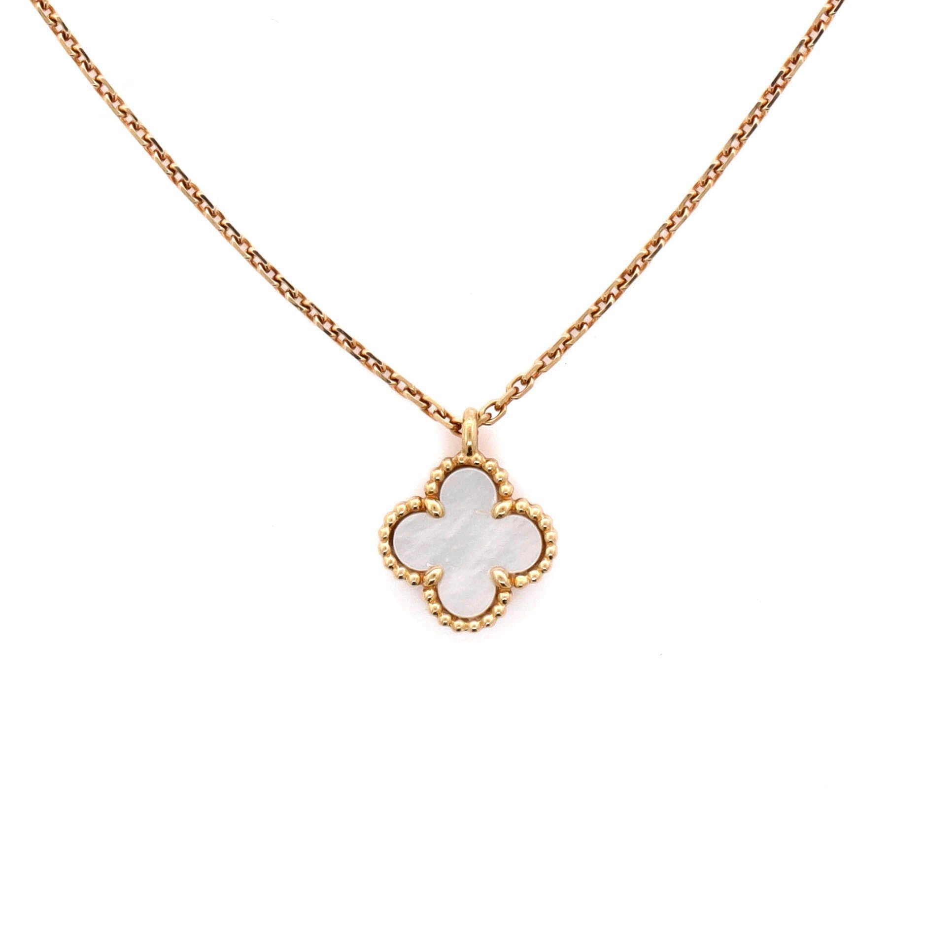 Van Cleef & Arpels Sweet Alhambra Pendant Necklace Size ONE SIZE - 4 Thumbnail