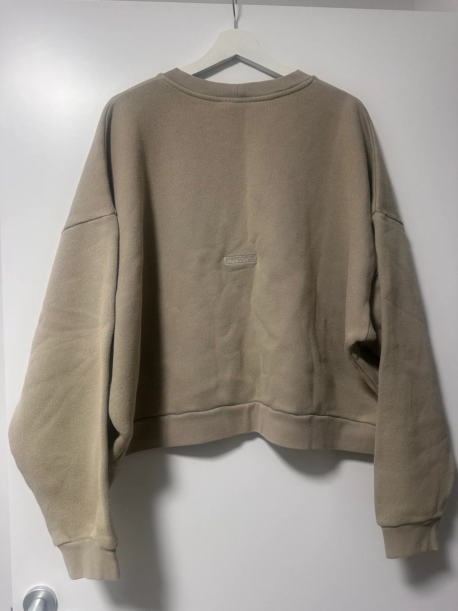 Acne Studios Acne Studios LOGO FLEECE SWEATER Sweatshirt Size S / US 4 / IT 40 - 3 Thumbnail