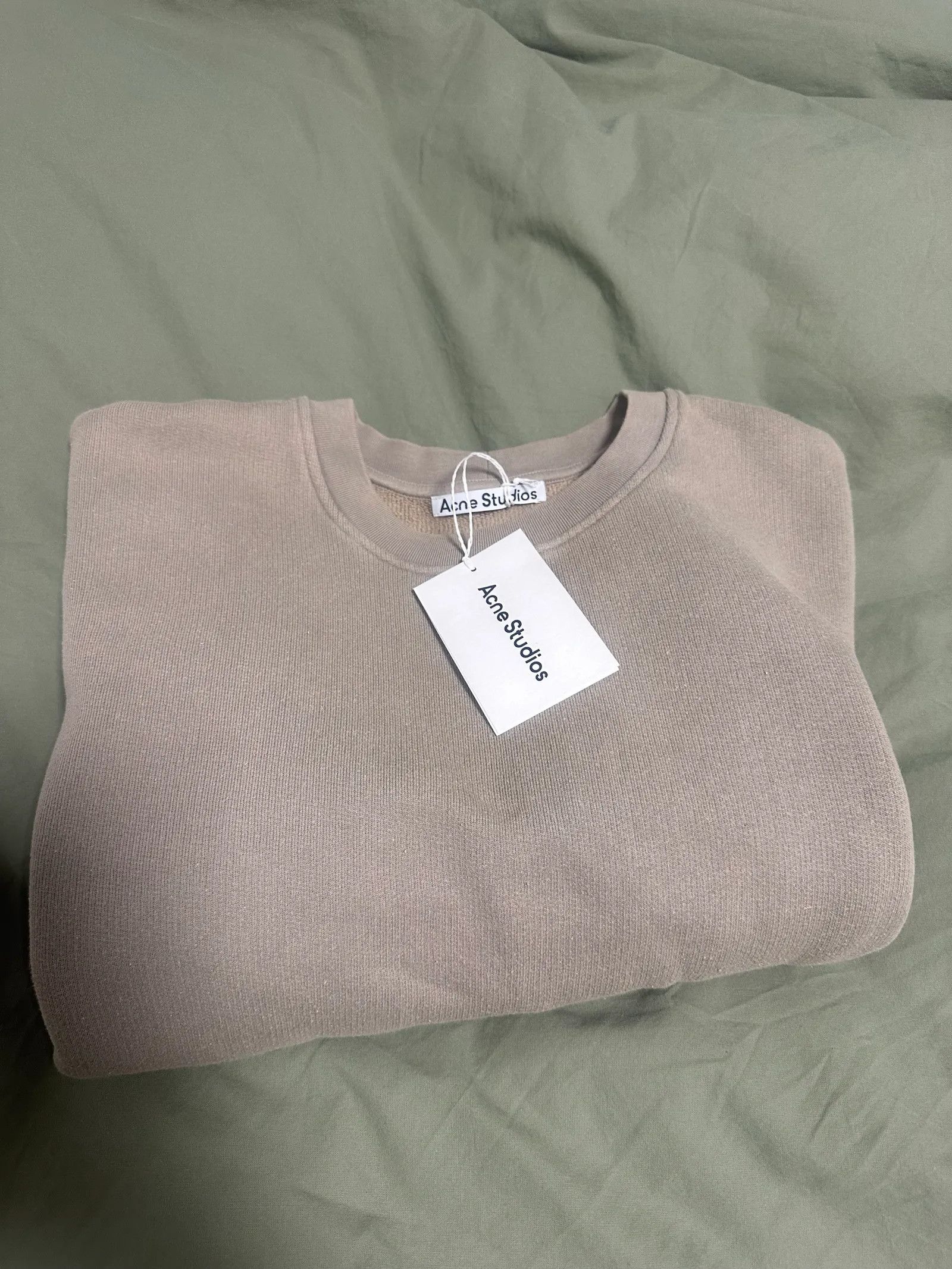 Acne Studios Acne Studios LOGO FLEECE SWEATER Sweatshirt Size S / US 4 / IT 40 - 2 Thumbnail