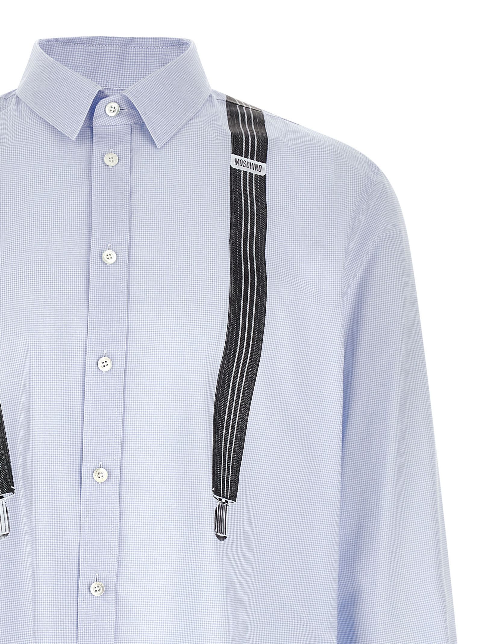 Moschino Trompe-L'Œil Print Shirt Size US XL / EU 56 / 4 - 3 Thumbnail