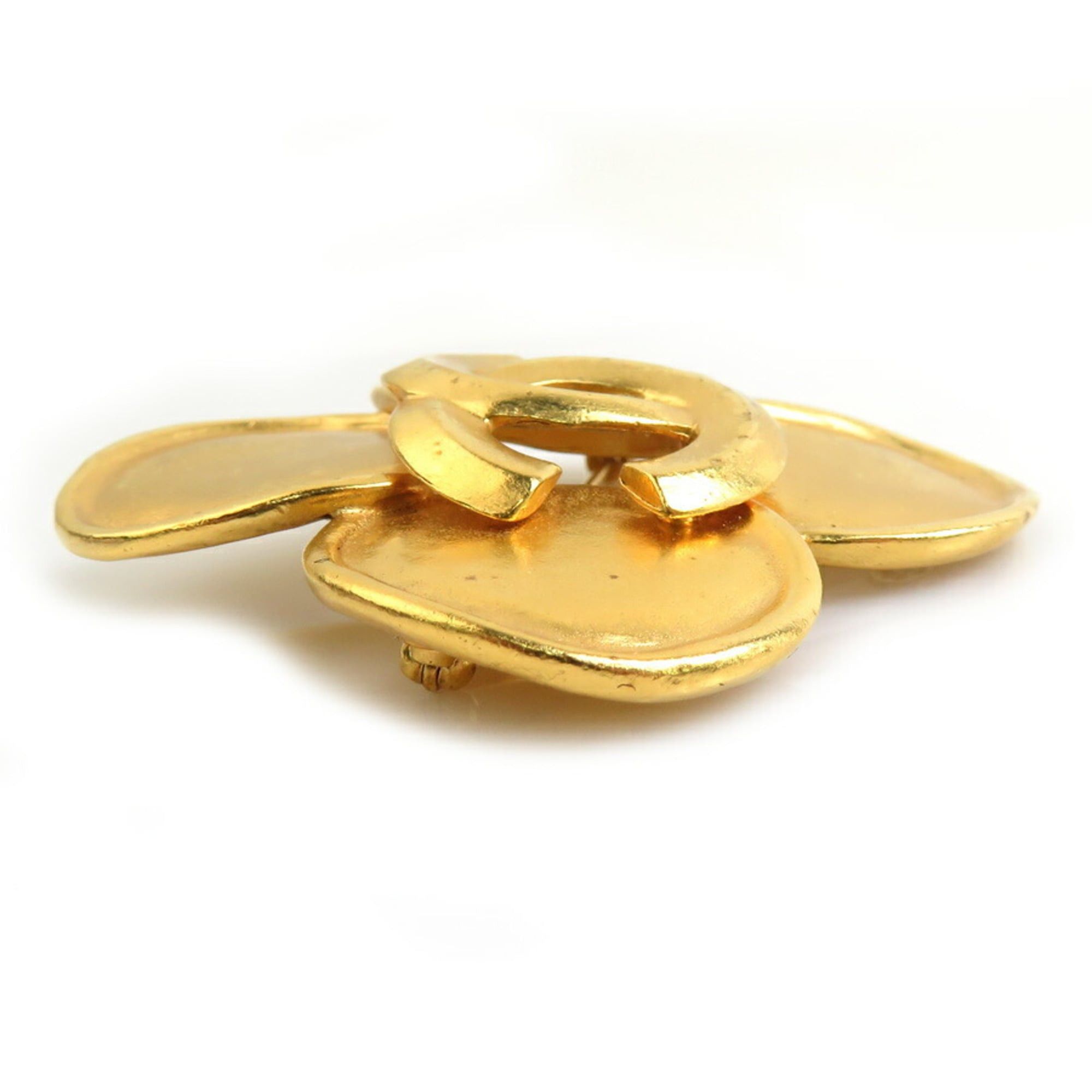 Chanel CHANEL Metal Gold Brooch for Women 56527a Size ONE SIZE - 4 Thumbnail