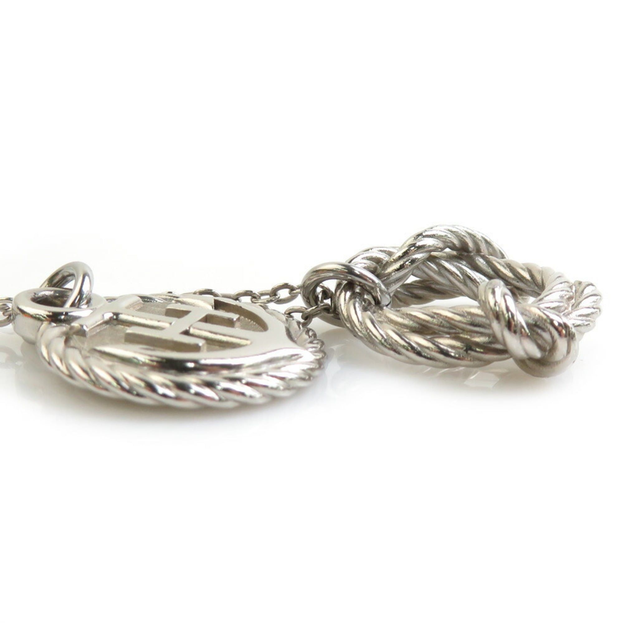 Hermes Hermes Hermès Cortage Rope Necklace in Silver, Women's, 56520a Size ONE SIZE - 2 Thumbnail