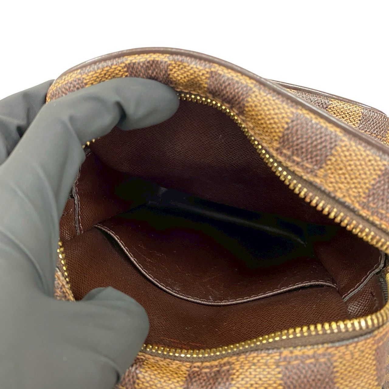 Louis Vuitton Louis Vuitton Louis Vuitton Amazon Damier Leather Shoulder Bag Textile Shoulder Bag DUTY FREE for USA Size ONE SIZE - 10 Thumbnail