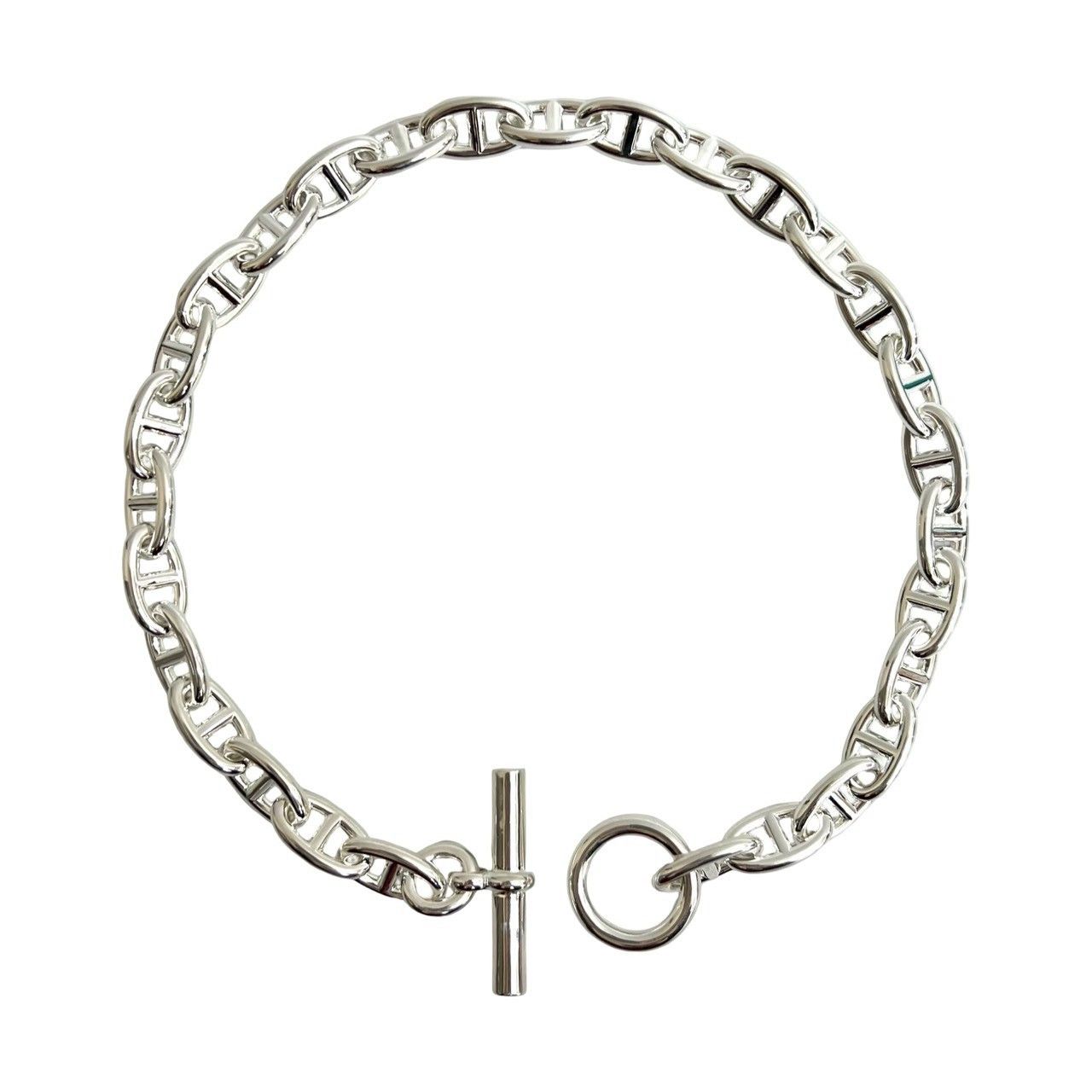 Hermes Hermes Hermès Chaîne d'Ancre GM Silver 925 Necklace Precious Metal Necklace DUTY FREE for USA Size ONE SIZE - 6 Thumbnail