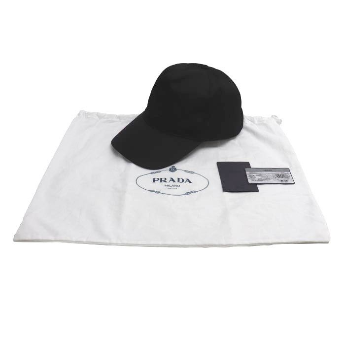 Prada Prada Prada Re-Nylon Baseball Cap Textile Hats 1HC179 2DMI DUTY FREE for USA Size ONE SIZE - 9 Thumbnail