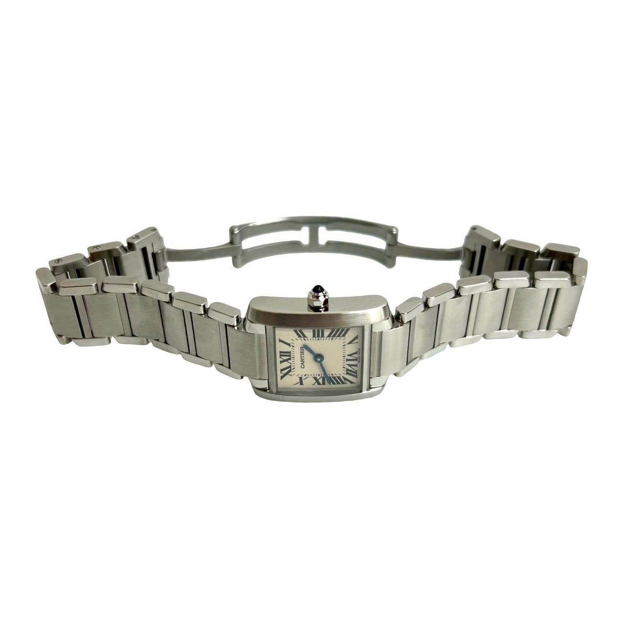 Cartier Cartier Cartier Tank Française Stainless Steel Quartz Metal Quartz 32003 DUTY FREE for USA Size ONE SIZE - 9 Thumbnail