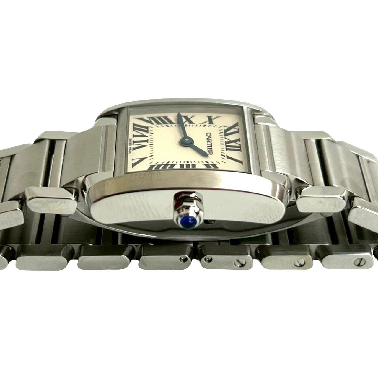 Cartier Cartier Cartier Tank Française Stainless Steel Quartz Metal Quartz 32003 DUTY FREE for USA Size ONE SIZE - 5 Thumbnail