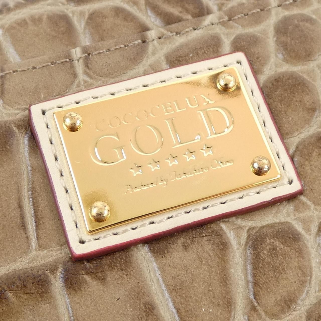 Other Other COCOCELUX GOLD Long Wallet Leather Long Wallet DUTY FREE for USA Size ONE SIZE - 3 Thumbnail
