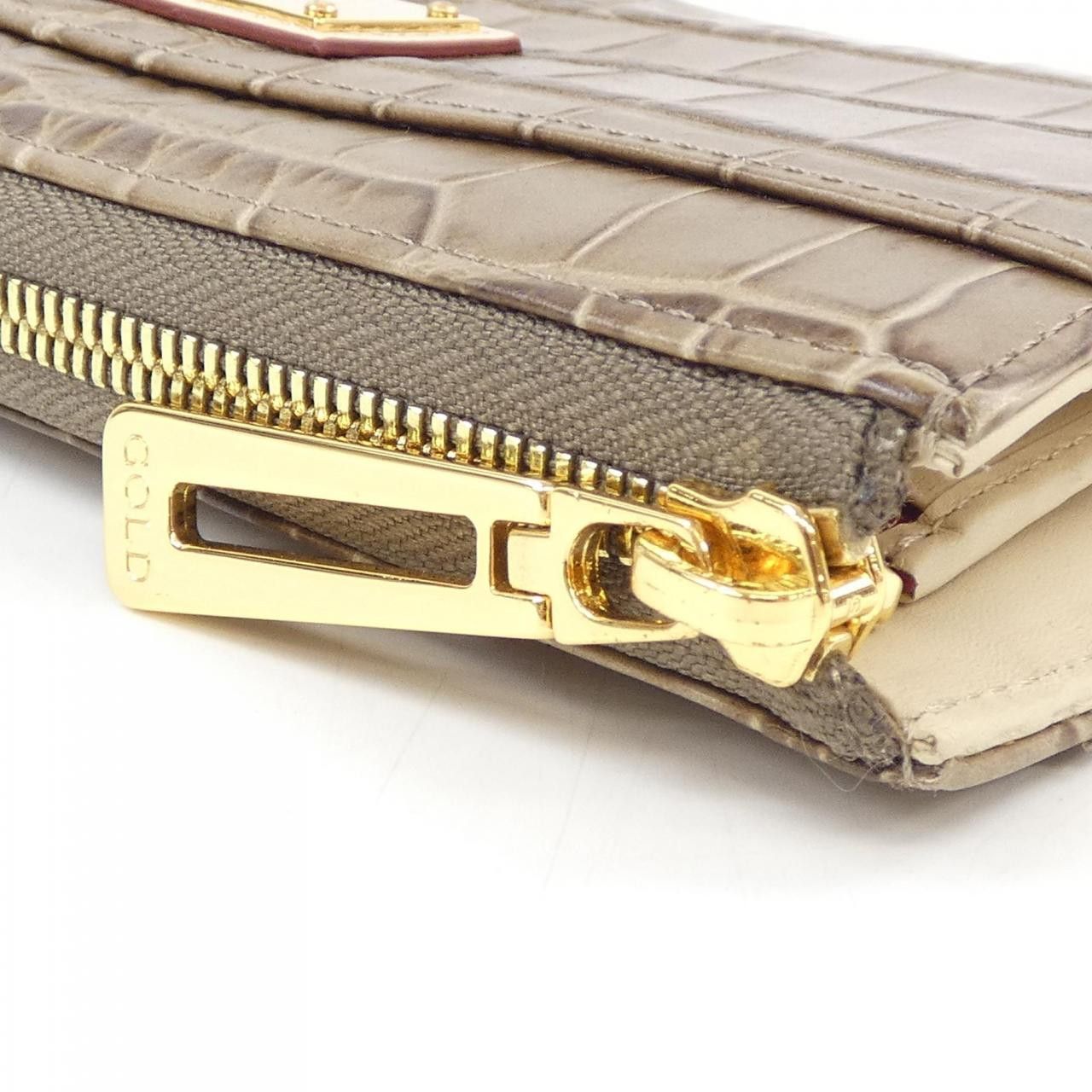 Other Other COCOCELUX GOLD Long Wallet Leather Long Wallet DUTY FREE for USA Size ONE SIZE - 4 Thumbnail