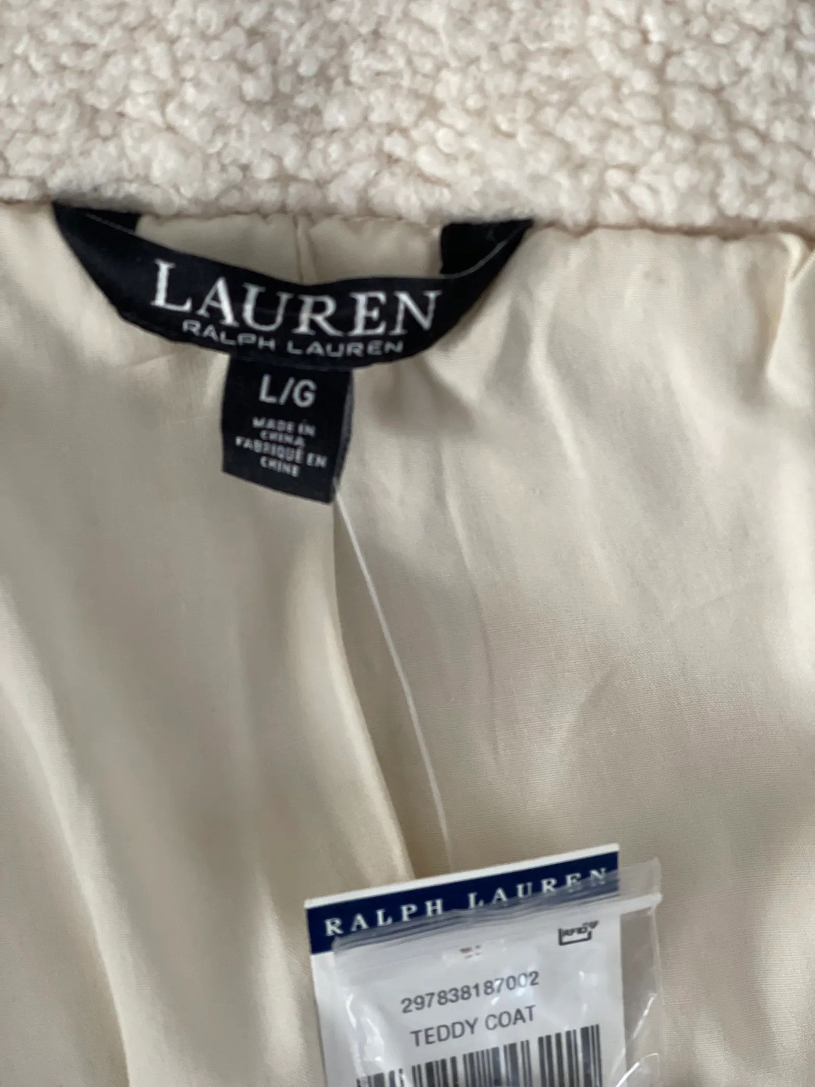 Ralph Lauren Ralph Lauren Chic Cream Coat Size L / US 10 / IT 46 - 3 Thumbnail