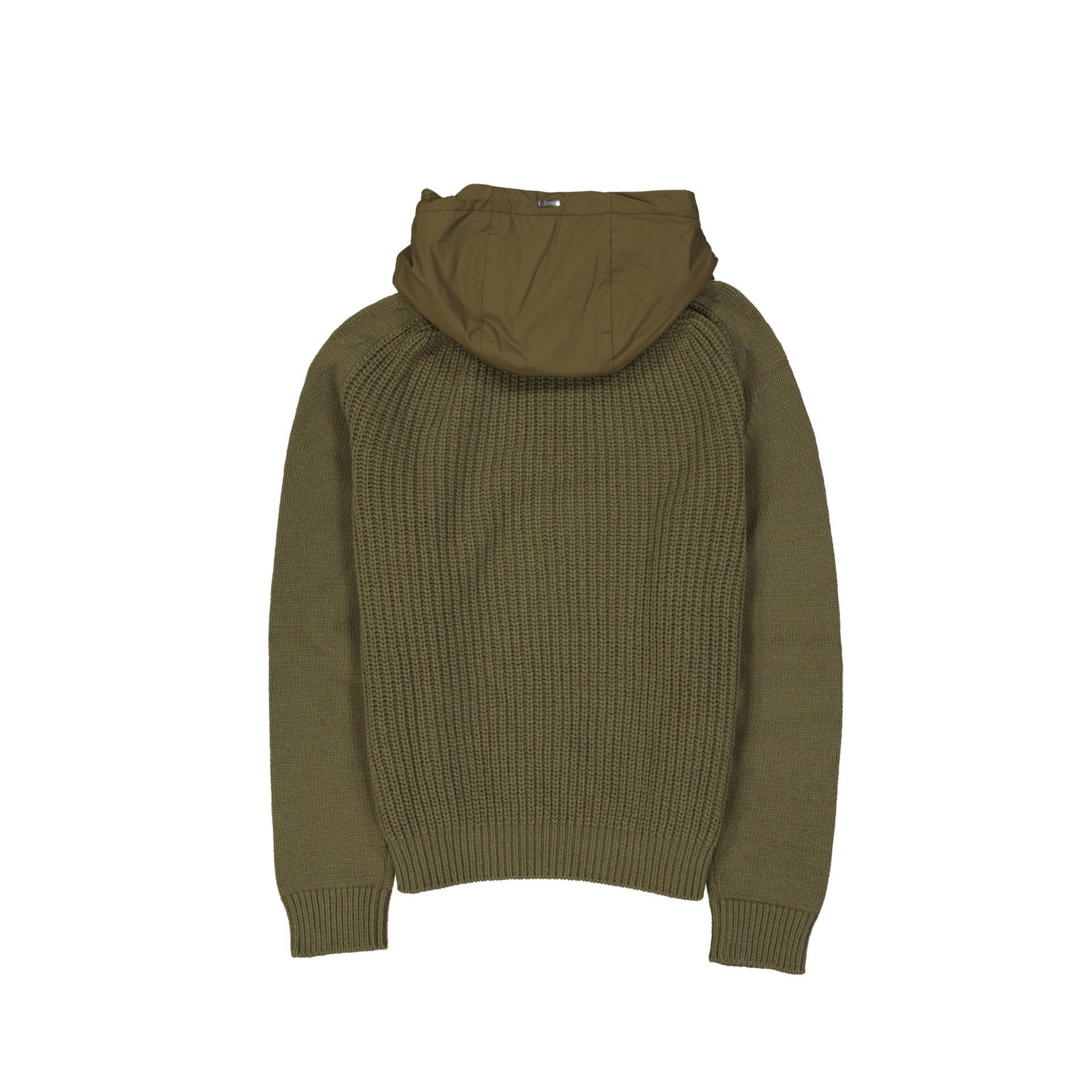 Herno Herno Long-Sleeved Hooded Knitted Jumper Size US L / EU 52-54 / 3 - 2 Thumbnail