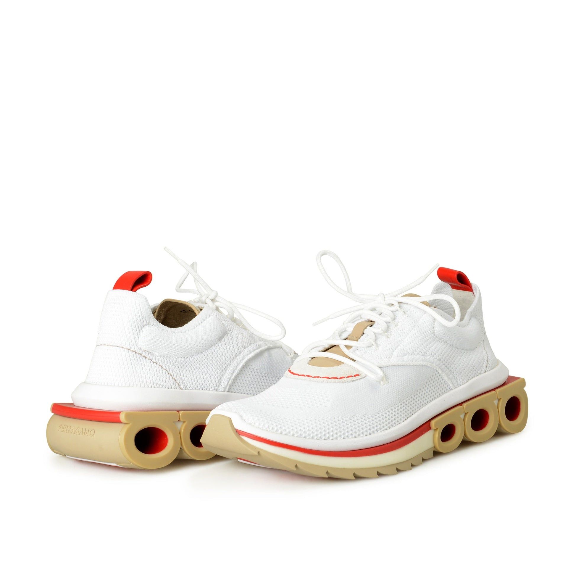 Salvatore Ferragamo Salvatore Ferragamo NIMA KNIT Sneakers Size US 10.5 / EU 43-44 - 2 Thumbnail