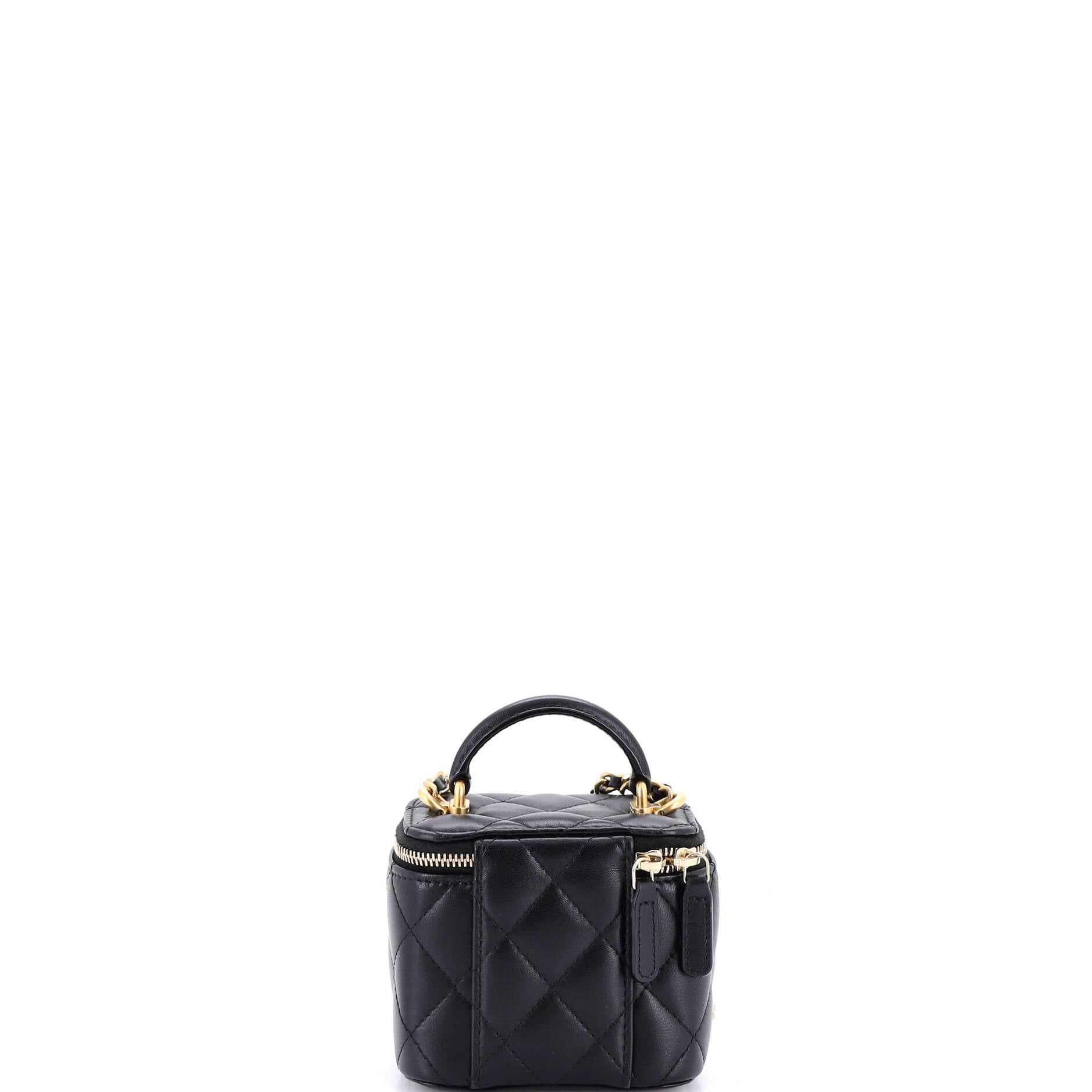 Chanel Classic Top Handle Vanity Case with Chain Size ONE SIZE - 3 Thumbnail