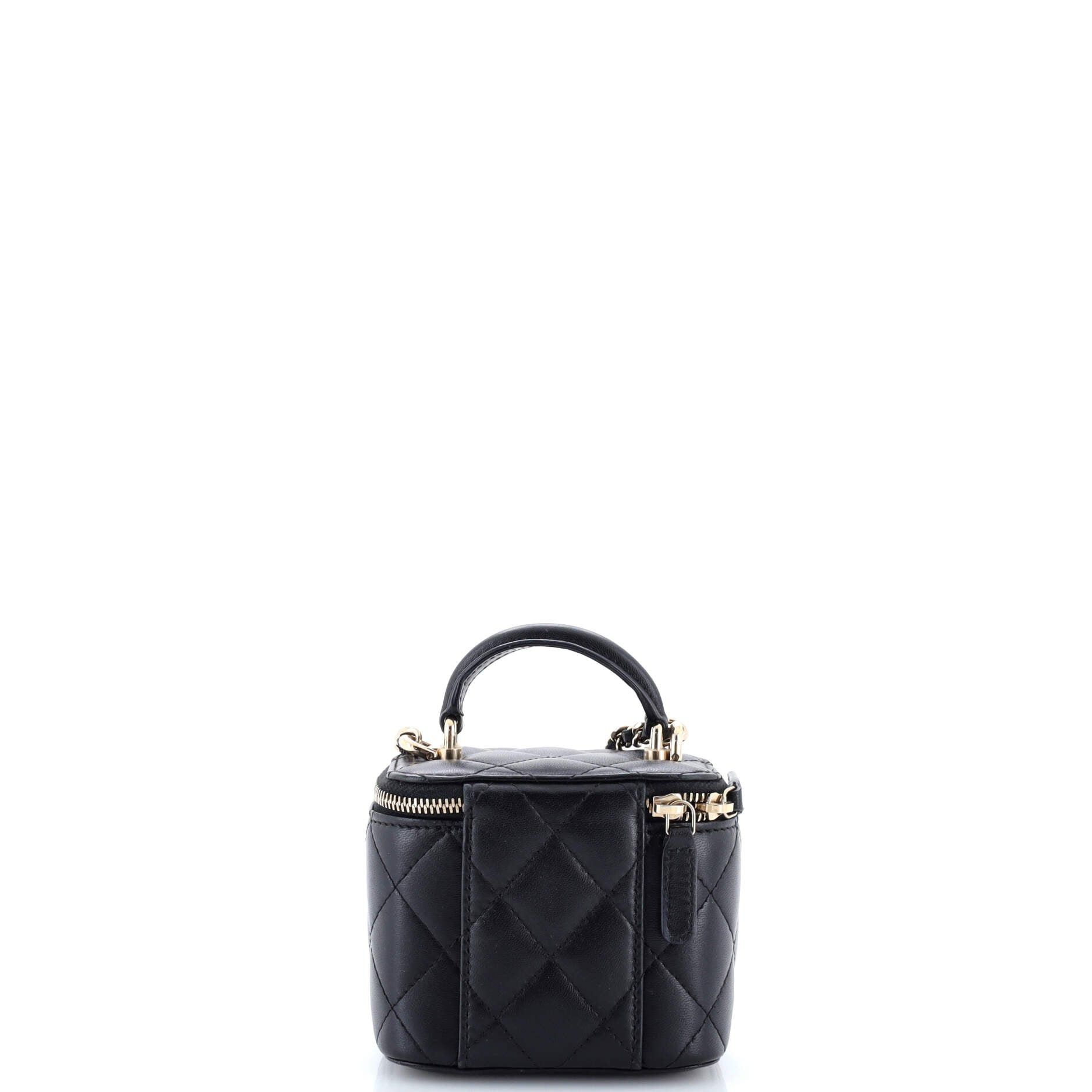 Chanel Classic Top Handle Vanity Case with Chain Size ONE SIZE - 3 Thumbnail