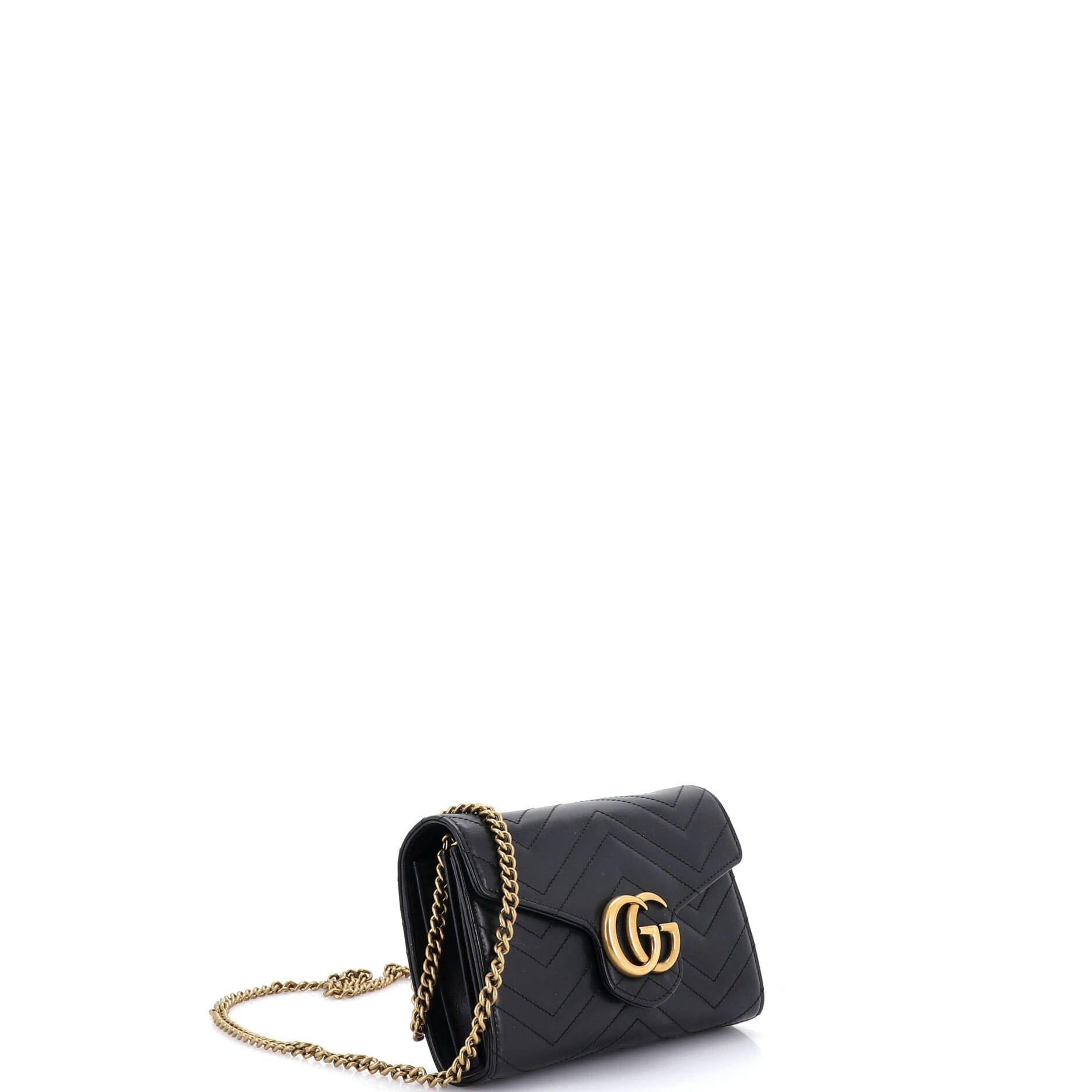 Gucci GG Marmont Chain Wallet Size ONE SIZE - 2 Thumbnail