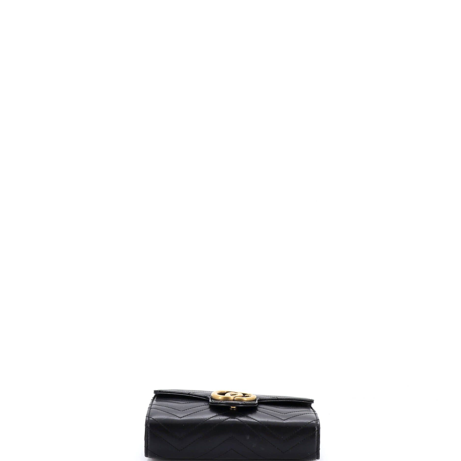 Gucci GG Marmont Chain Wallet Size ONE SIZE - 4 Thumbnail