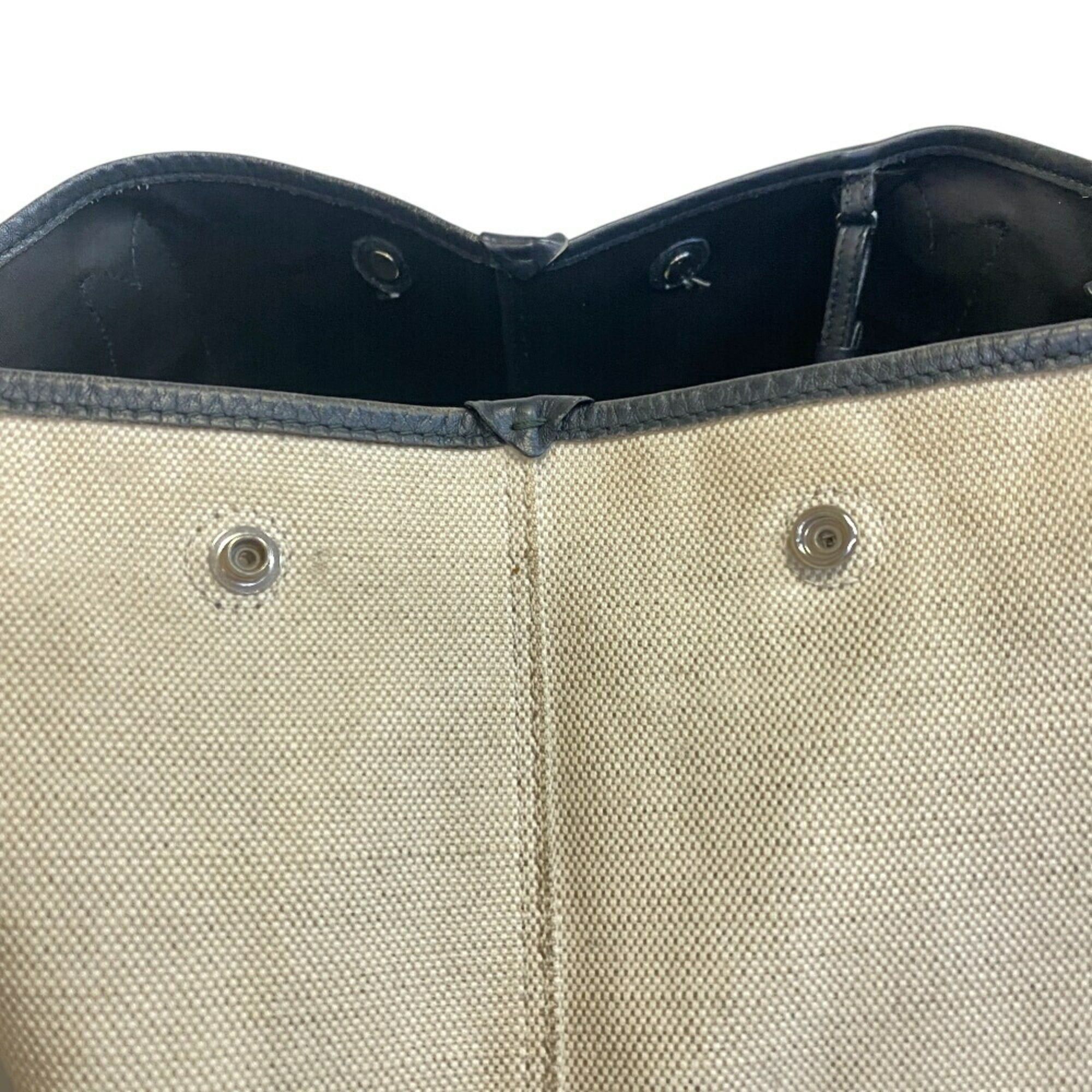 Balenciaga BALENCIAGA 339933 Navy Cabas S Tote Handbag, Beige, Women's Size ONE SIZE - 7 Thumbnail