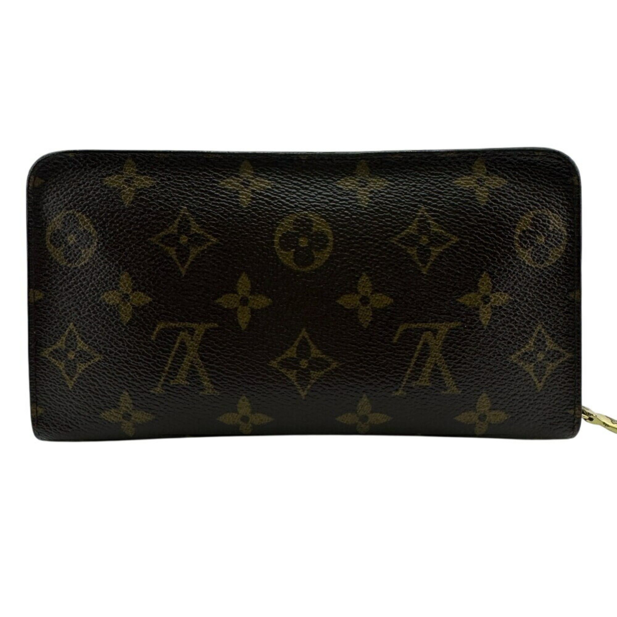 Louis Vuitton LOUIS VUITTON M61727 Porte Monne Zip Round Monogram Long Wallet Brown Unisex Size ONE SIZE - 2 Thumbnail