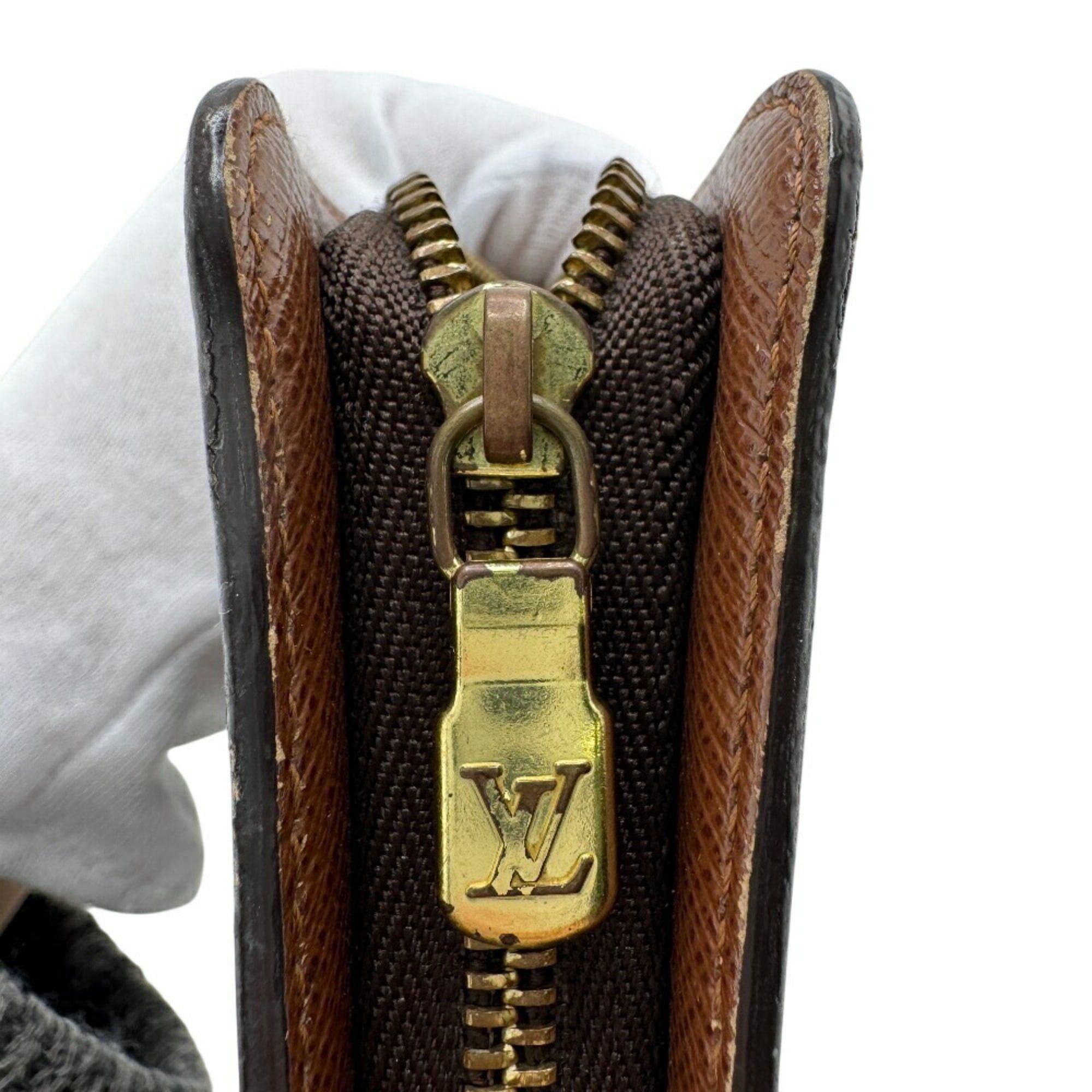 Louis Vuitton LOUIS VUITTON M61727 Porte Monne Zip Round Monogram Long Wallet Brown Unisex Size ONE SIZE - 13 Thumbnail