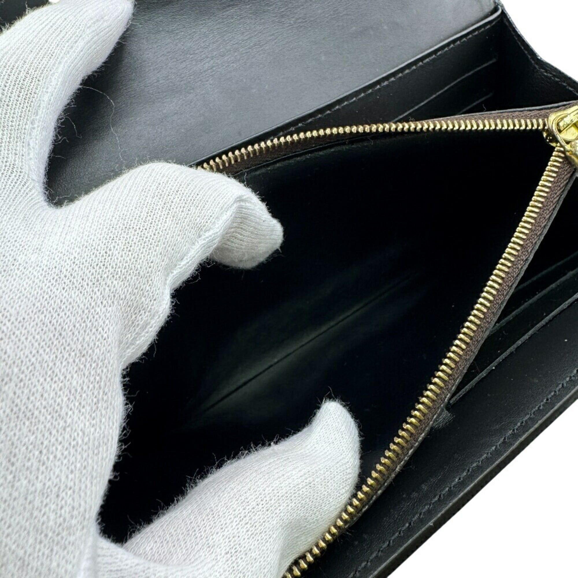 Louis Vuitton LOUIS VUITTON M46645 Portefeuille Sarah Monogram Reverse Long Wallet Brown Women's Size ONE SIZE - 9 Thumbnail