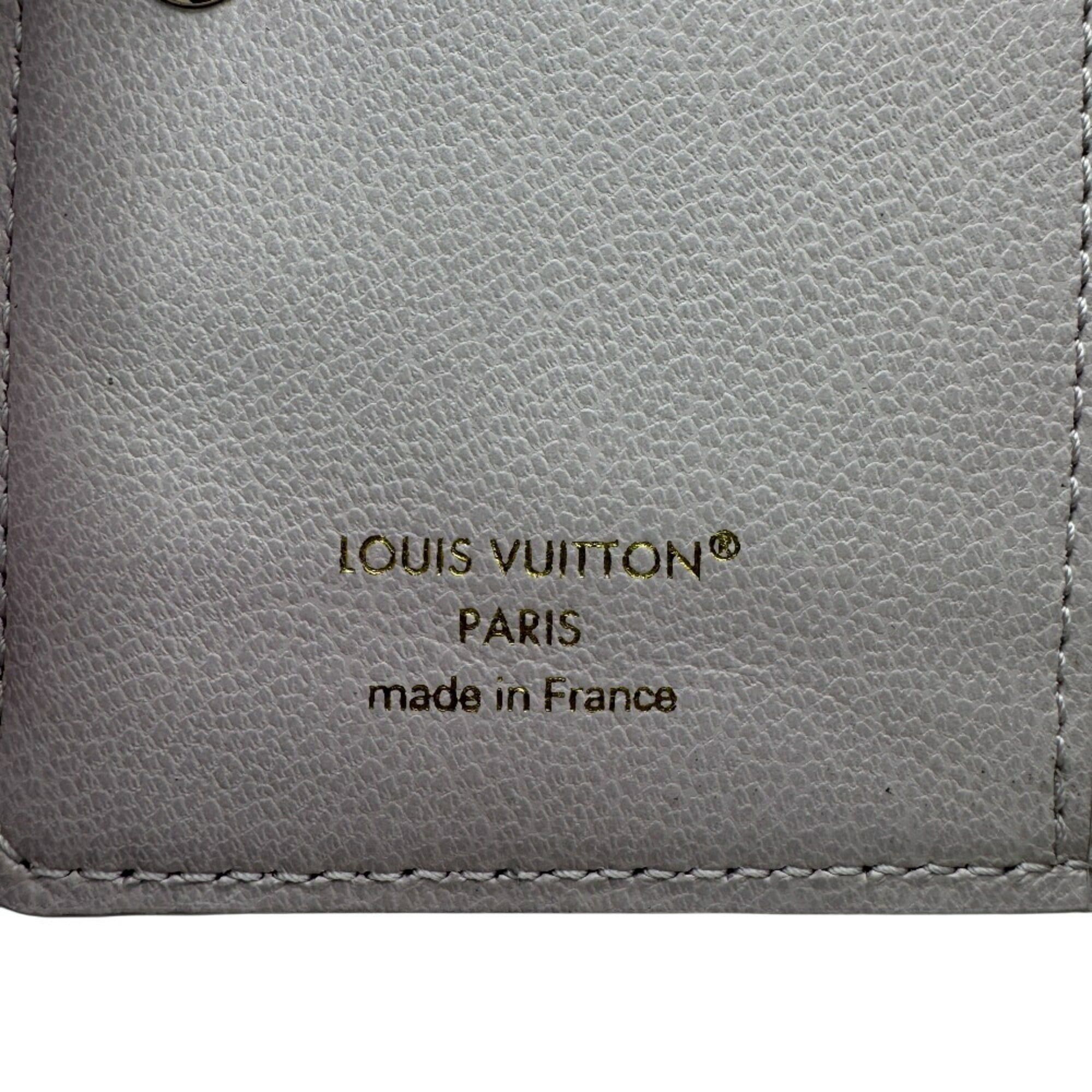 Louis Vuitton LOUIS VUITTON M25705 Portefeuille Lou Compact Wallet Monogram Bifold Purple Women's Size ONE SIZE - 15 Thumbnail