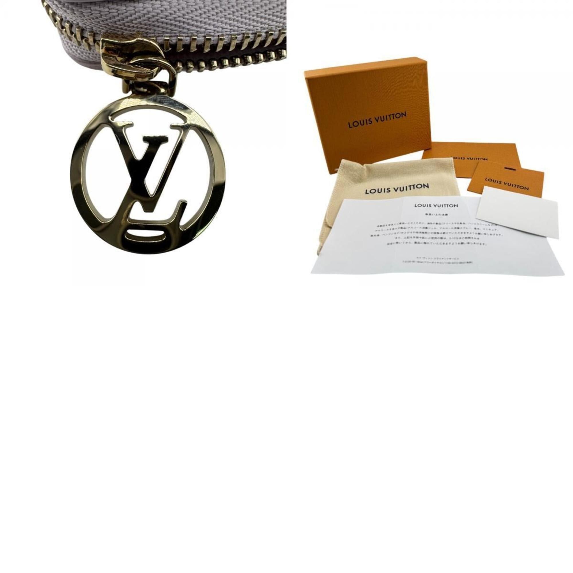 Louis Vuitton LOUIS VUITTON M25705 Portefeuille Lou Compact Wallet Monogram Bifold Purple Women's Size ONE SIZE - 16 Thumbnail