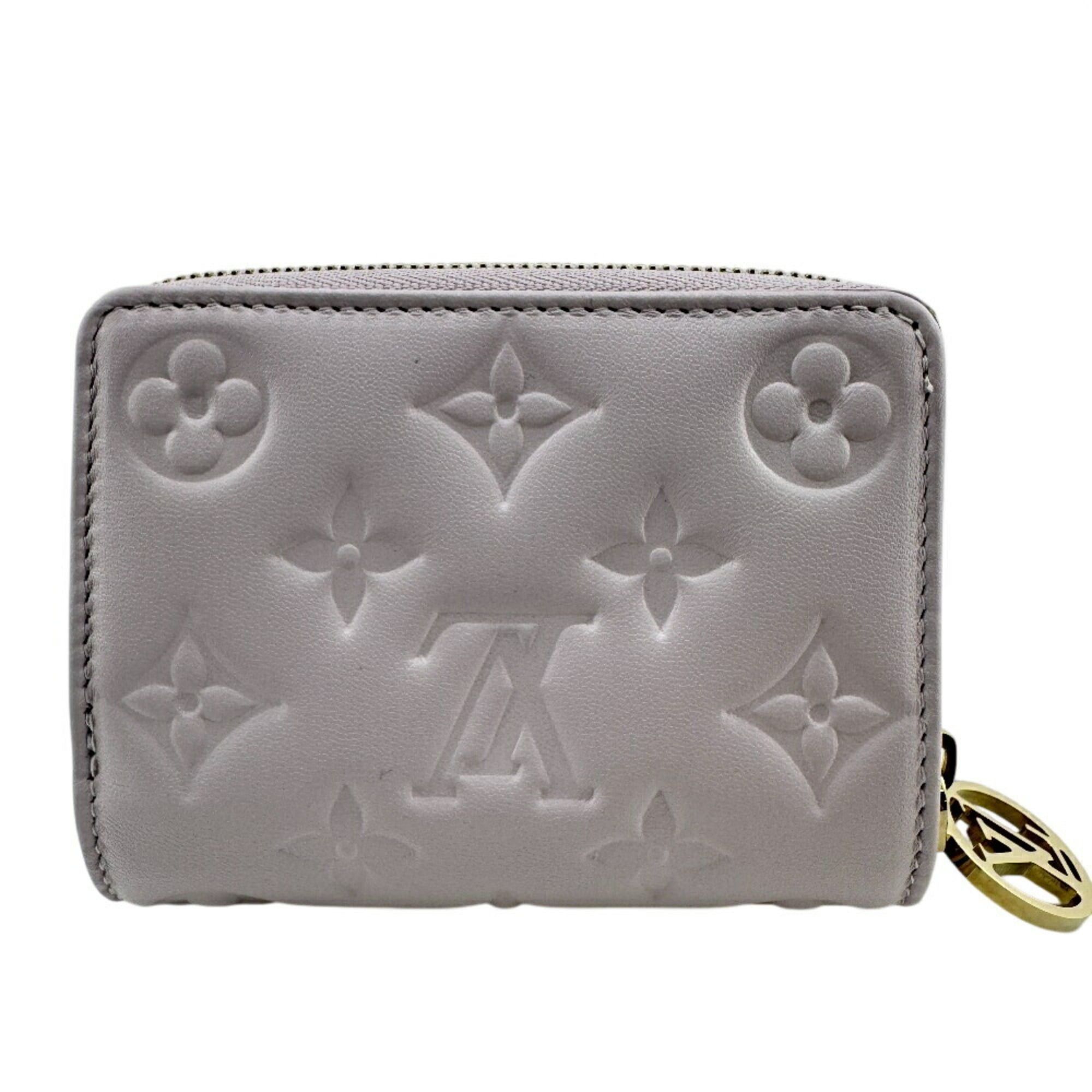 Louis Vuitton LOUIS VUITTON M25705 Portefeuille Lou Compact Wallet Monogram Bifold Purple Women's Size ONE SIZE - 2 Thumbnail