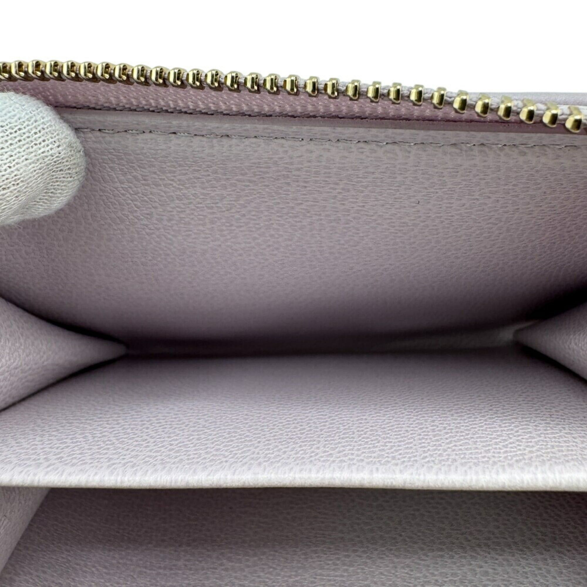 Louis Vuitton LOUIS VUITTON M25705 Portefeuille Lou Compact Wallet Monogram Bifold Purple Women's Size ONE SIZE - 9 Thumbnail